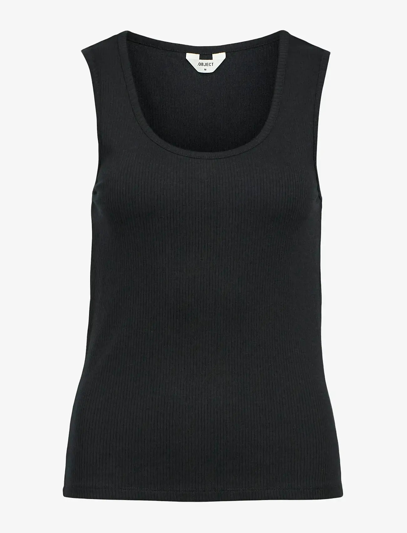Object - OBJJAMIE S/L SLI TANK TOP NOOS - Ärmellose tops - black - 1