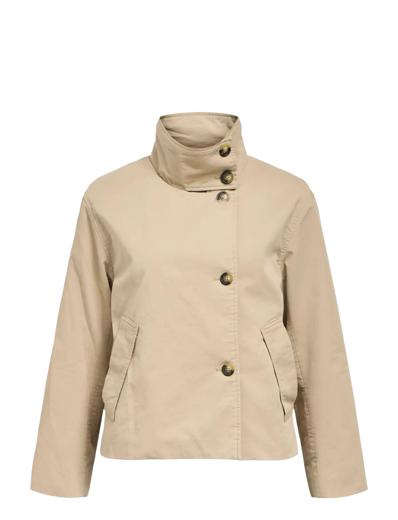 OBJECT Objgro Re Kurz Jacke Noos Beige - 42 - Damen
