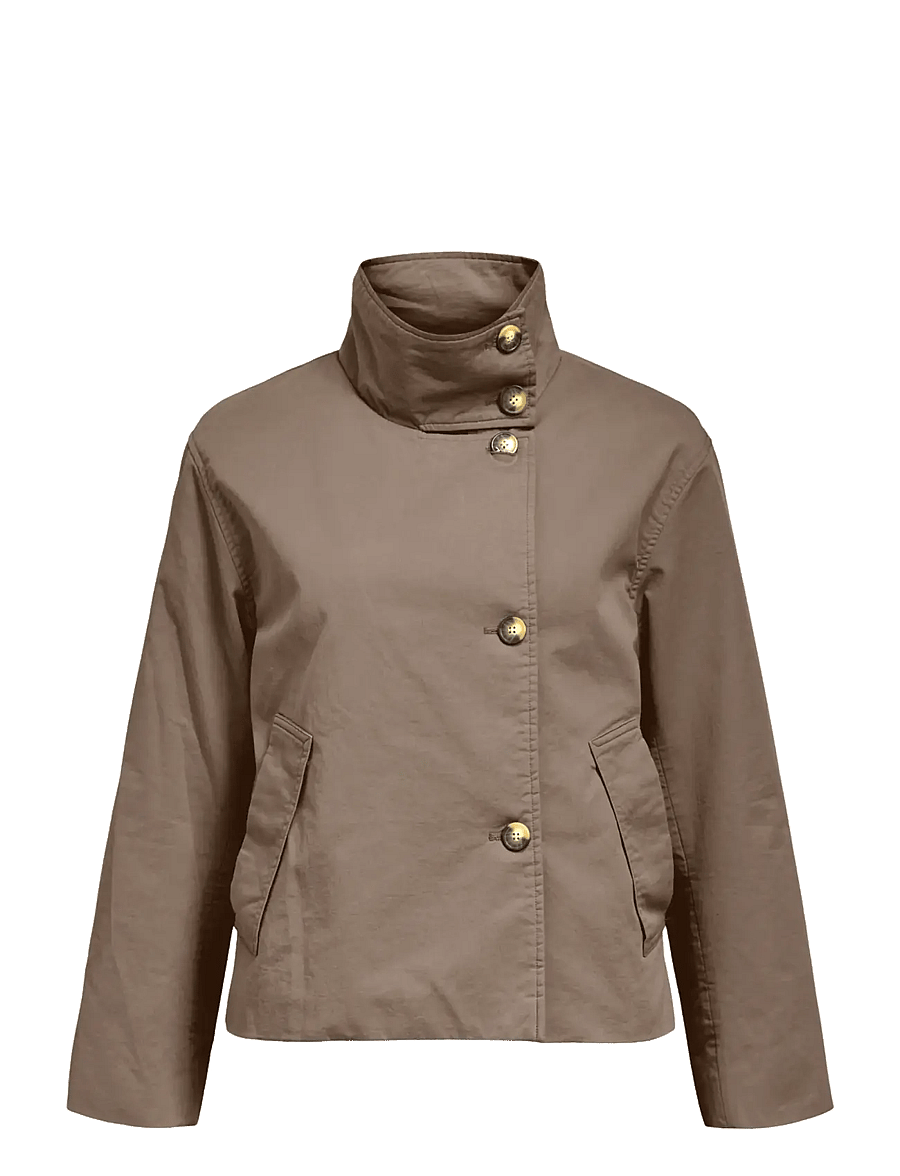 Object - OBJGRO RE SHORT JACKET NOOS - forårsjakker - morel - 1