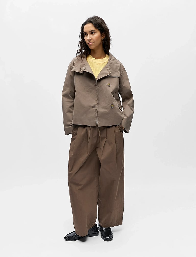 Object - OBJGRO RE SHORT JACKET NOOS - forårsjakker - morel - 0
