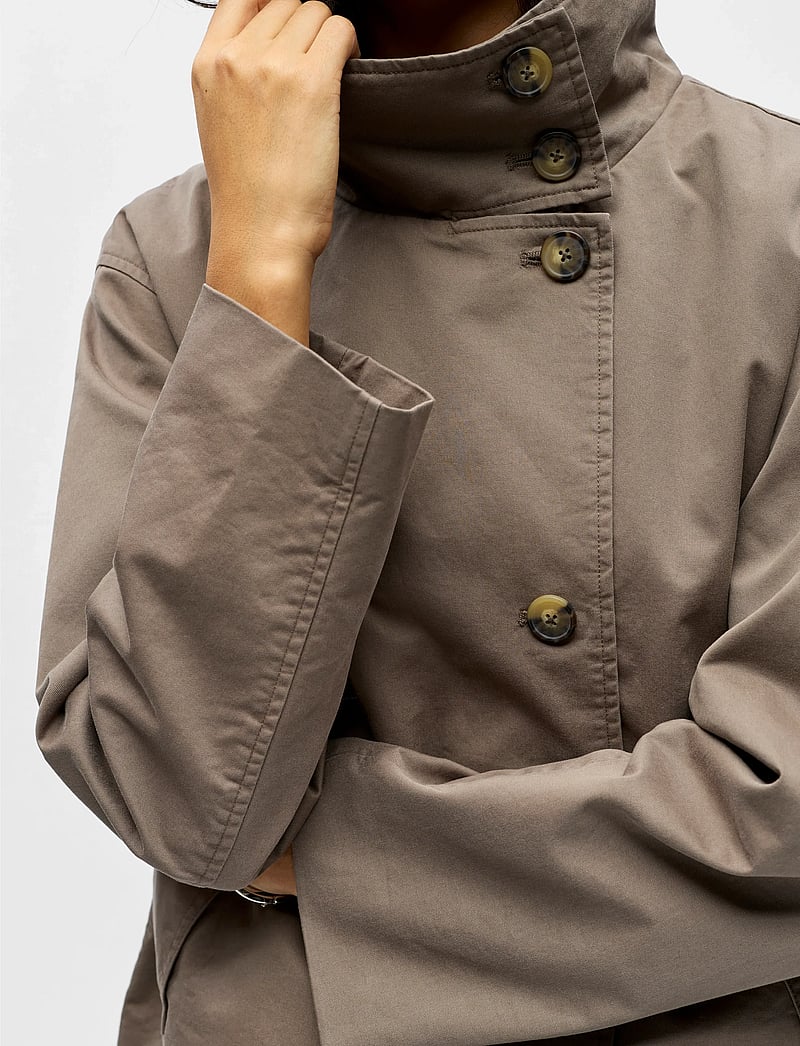 Object - OBJGRO RE SHORT JACKET NOOS - forårsjakker - morel - 5
