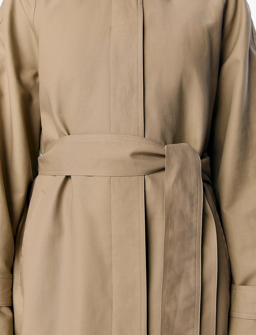 Object - OBJVEGA L/S RE LONG COAT NOOS - desert taupe - 4