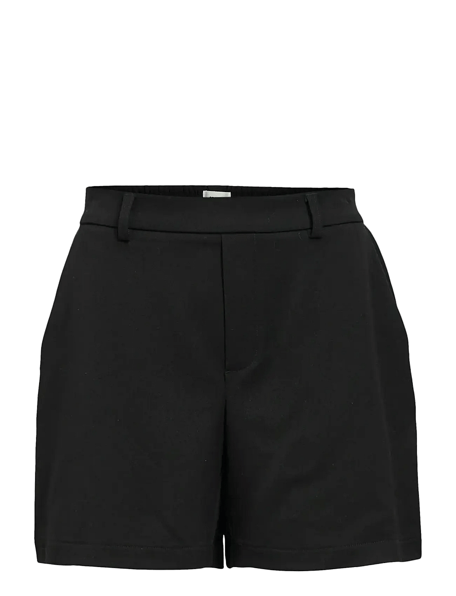 Object - OBJLISA MW RE SHORTS NOOS - freizeitshorts - black - 1