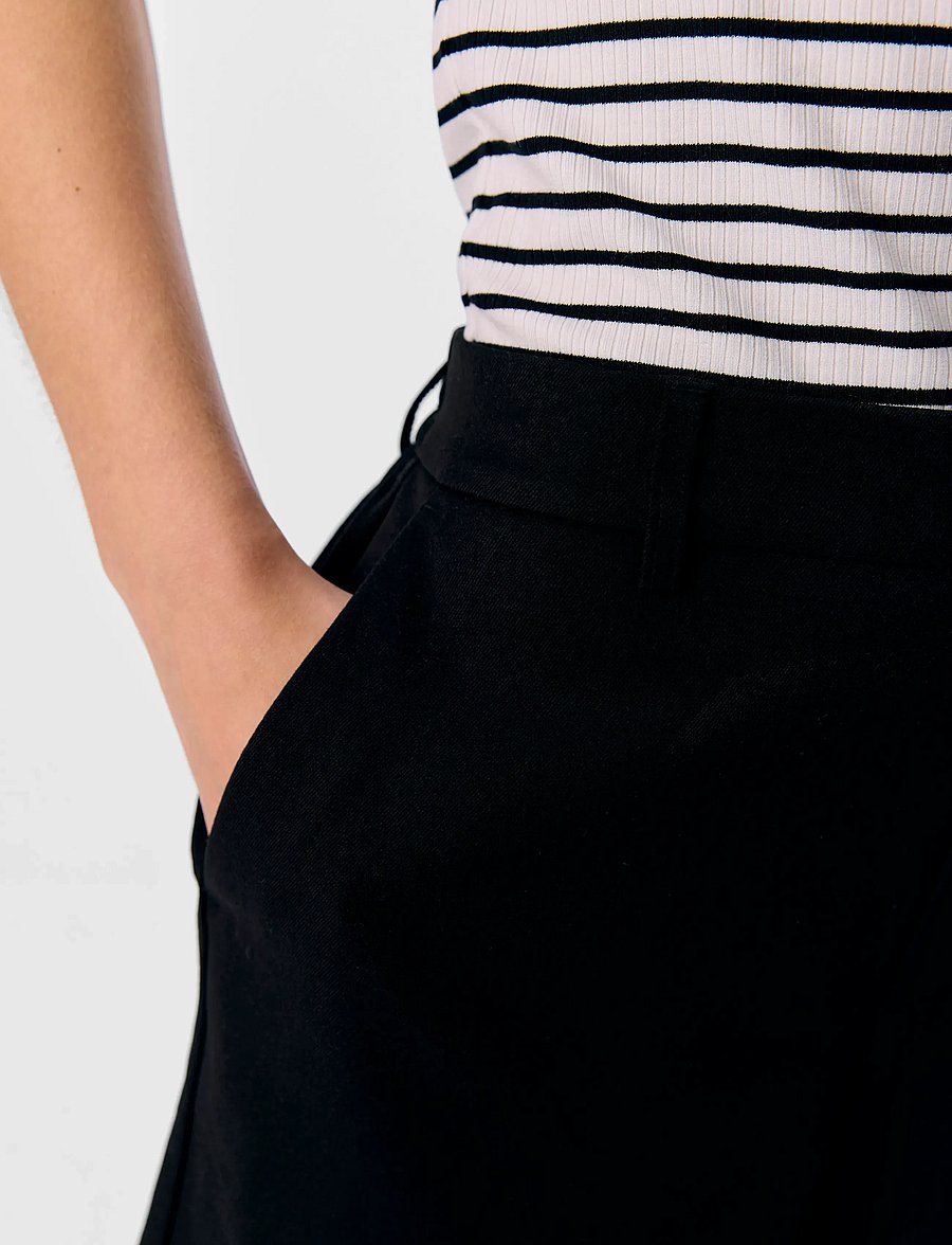 Object - OBJLISA MW RE SHORTS NOOS - freizeitshorts - black - 4