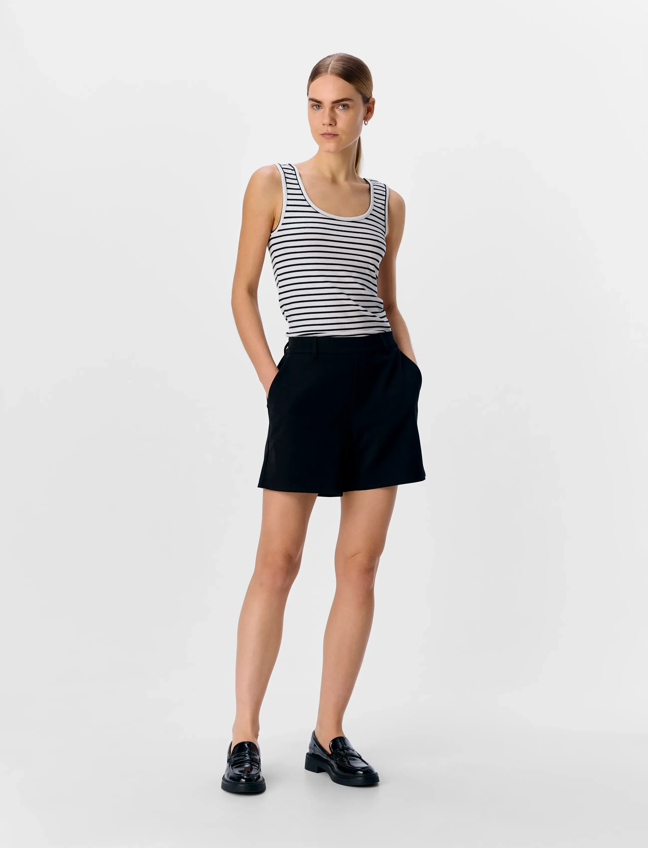 Object - OBJLISA MW RE SHORTS NOOS - laveste priser - black - 5
