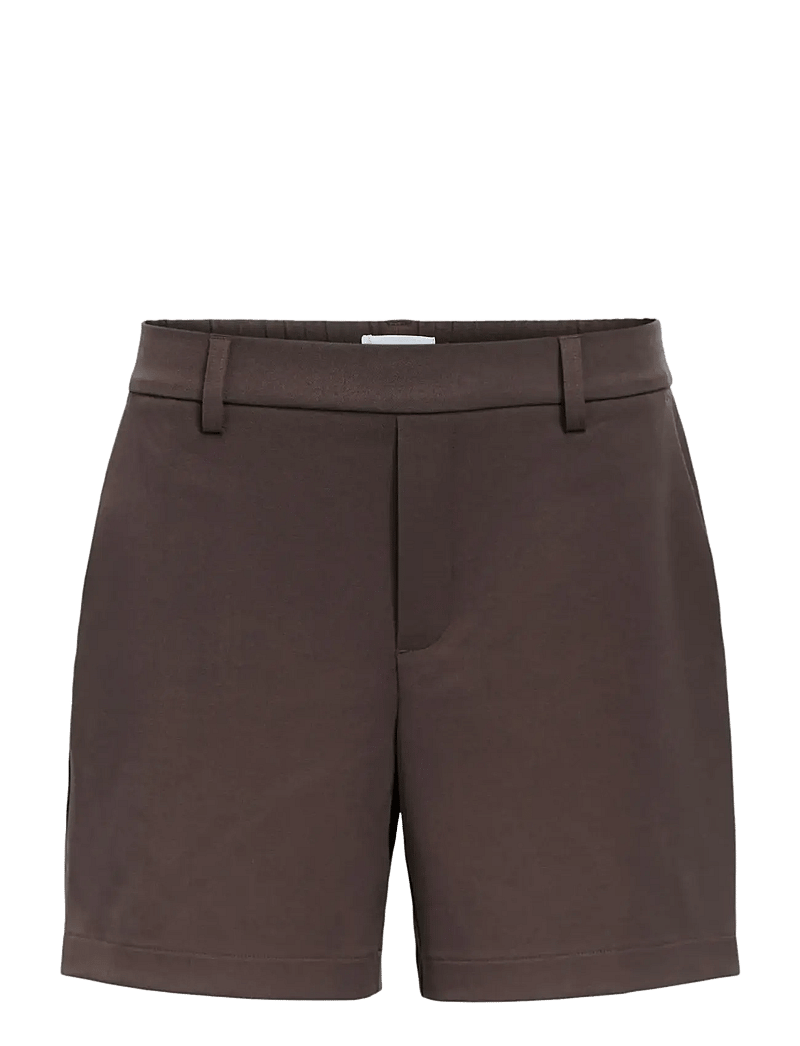 Object - OBJLISA MW RE SHORTS NOOS - casual shorts - seal brown - 1