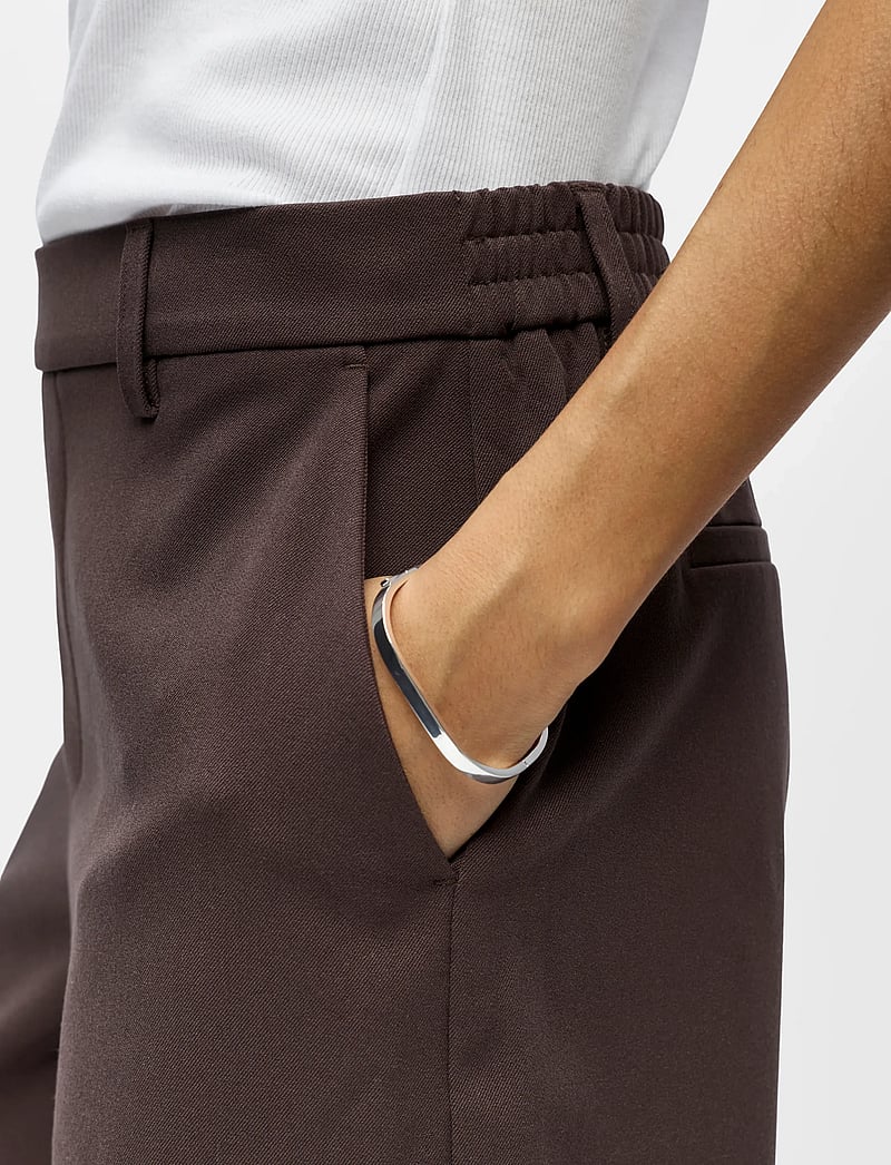 Object - OBJLISA MW RE SHORTS NOOS - casual shorts - seal brown - 3