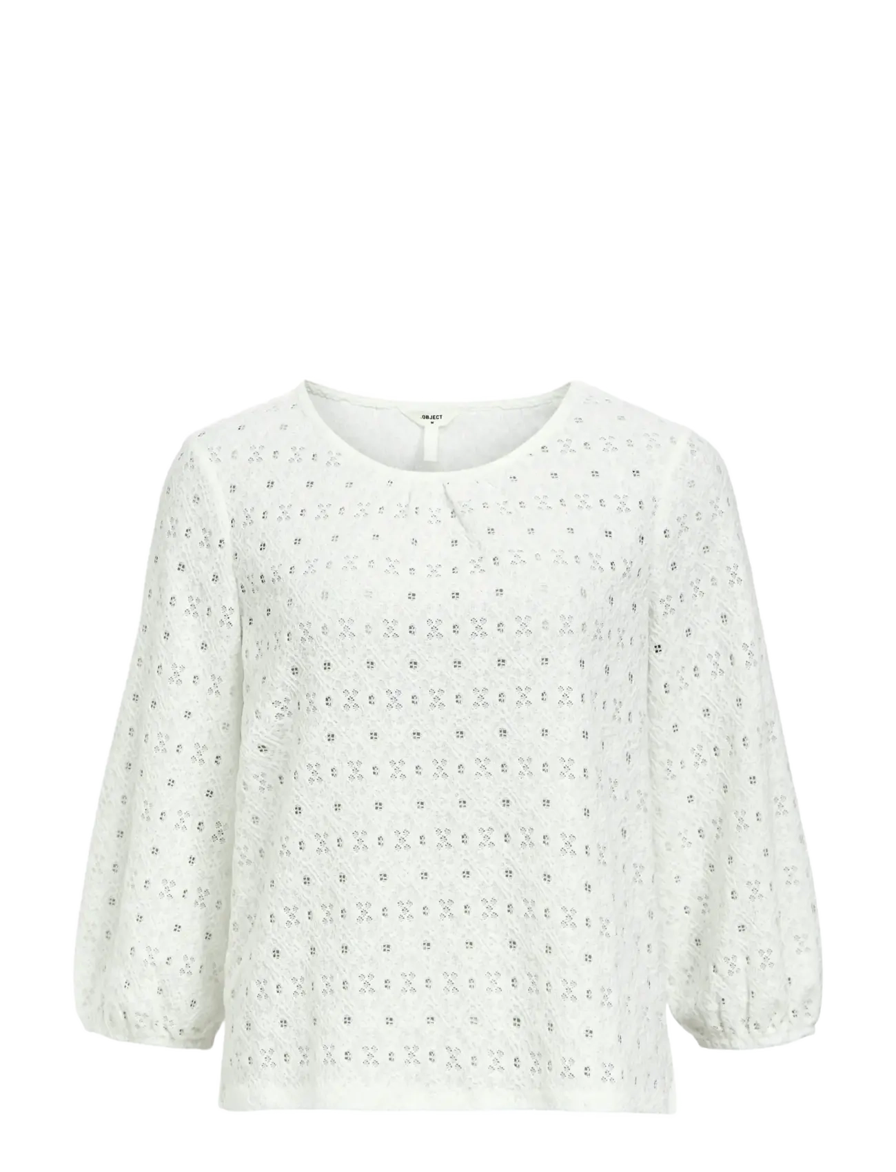 Object OBJLAILA 3/4 RE TOP NOOS - Campaign - CLOUD DANCER / white