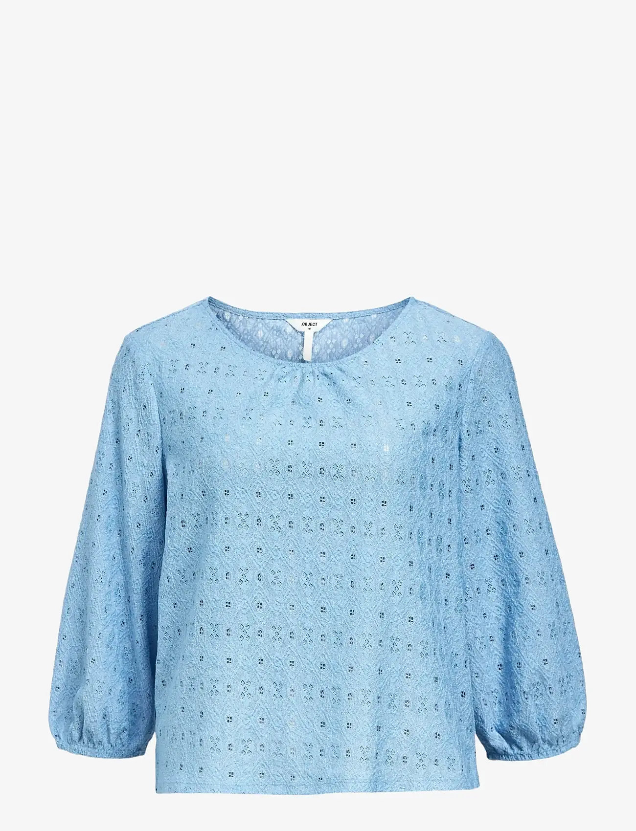 Object - OBJLAILA 3/4 RE TOP NOOS - langærmede bluser - cornflower blue - 1
