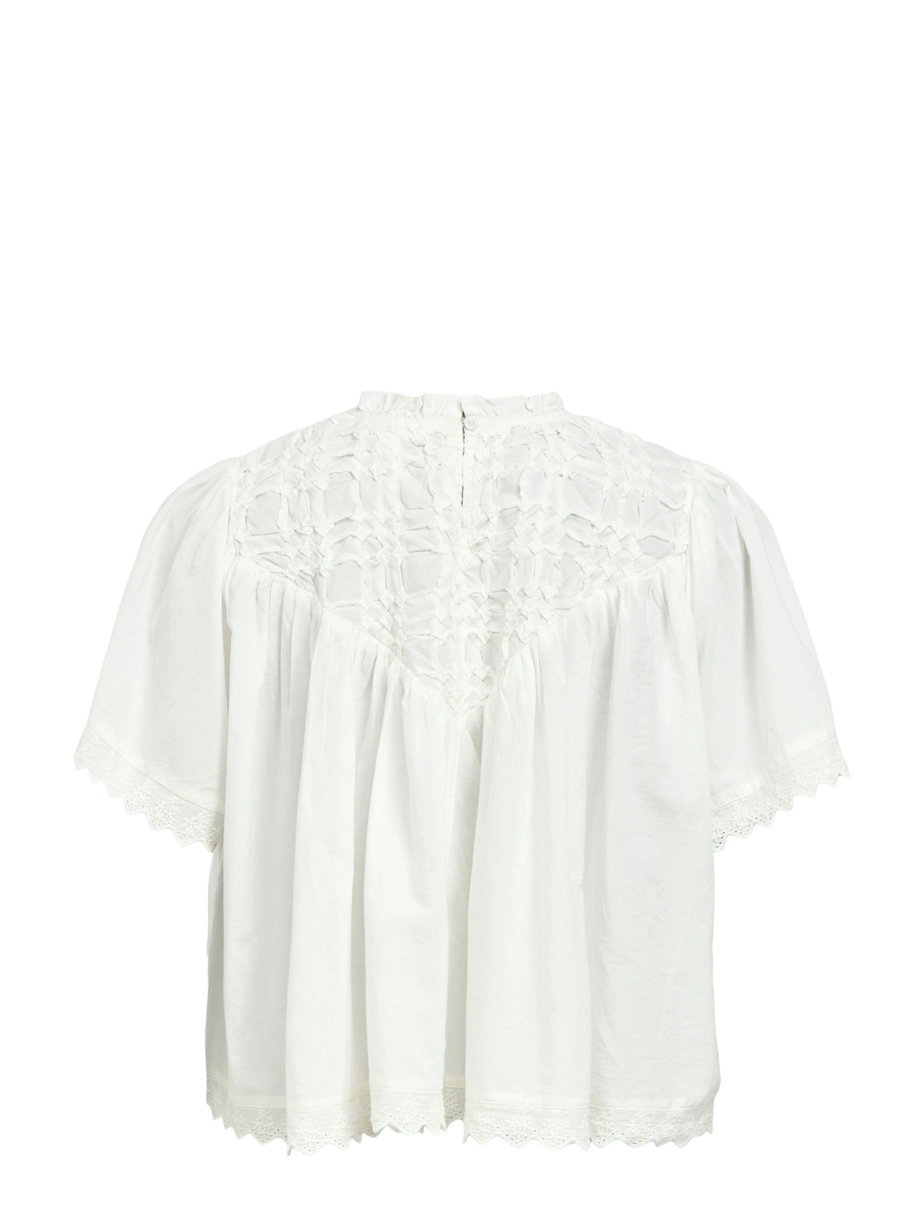 Object - OBJLENIA LO S/S TOP CC2 SS - cloud dancer - 2
