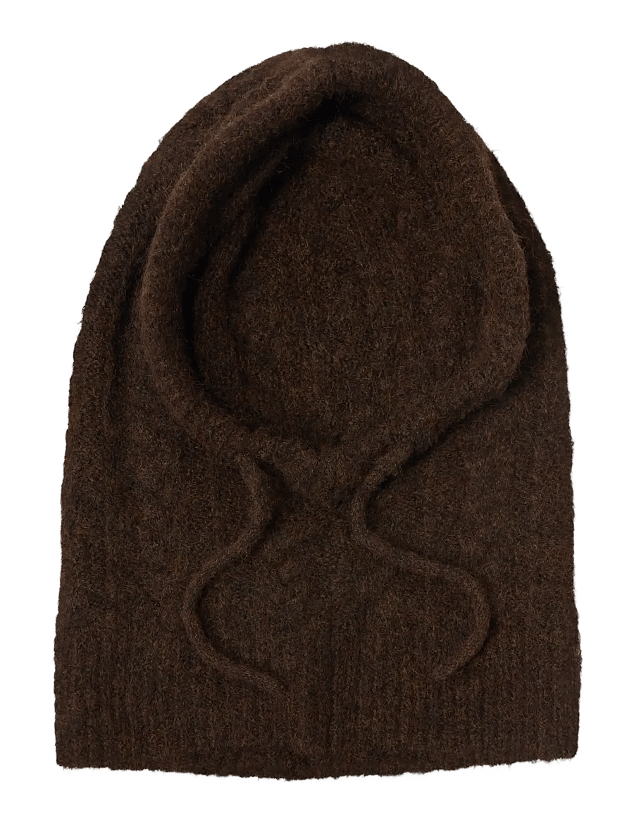 Object - OBJMILU CABLE KNIT BALACLAVA NOOS - java - 1