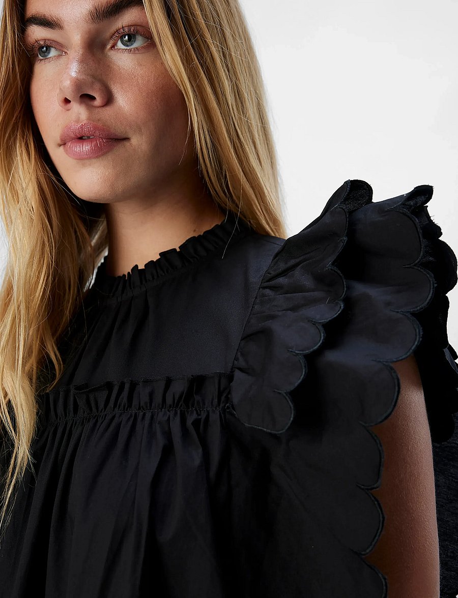 Object - OBJHOPE S/L DRESS REP - konfirmation - black - 3