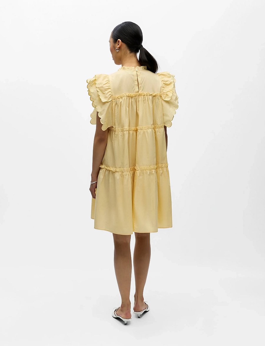 Object - OBJHOPE S/L DRESS REP - konfirmation - sunlight - 2