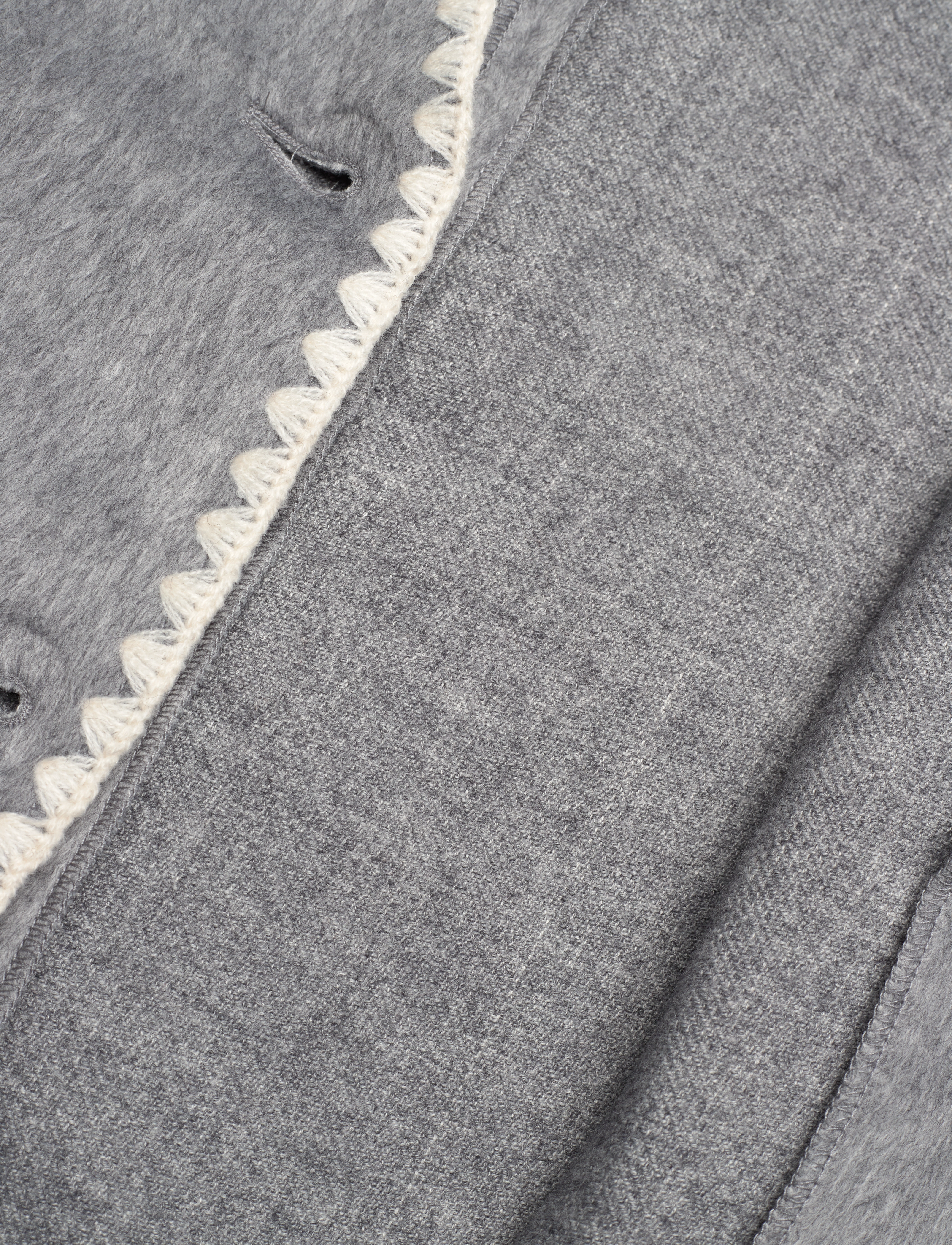 Object - OBJLOLA LS LO JACKET E AU DIV - winterjacken - light grey melange - 4