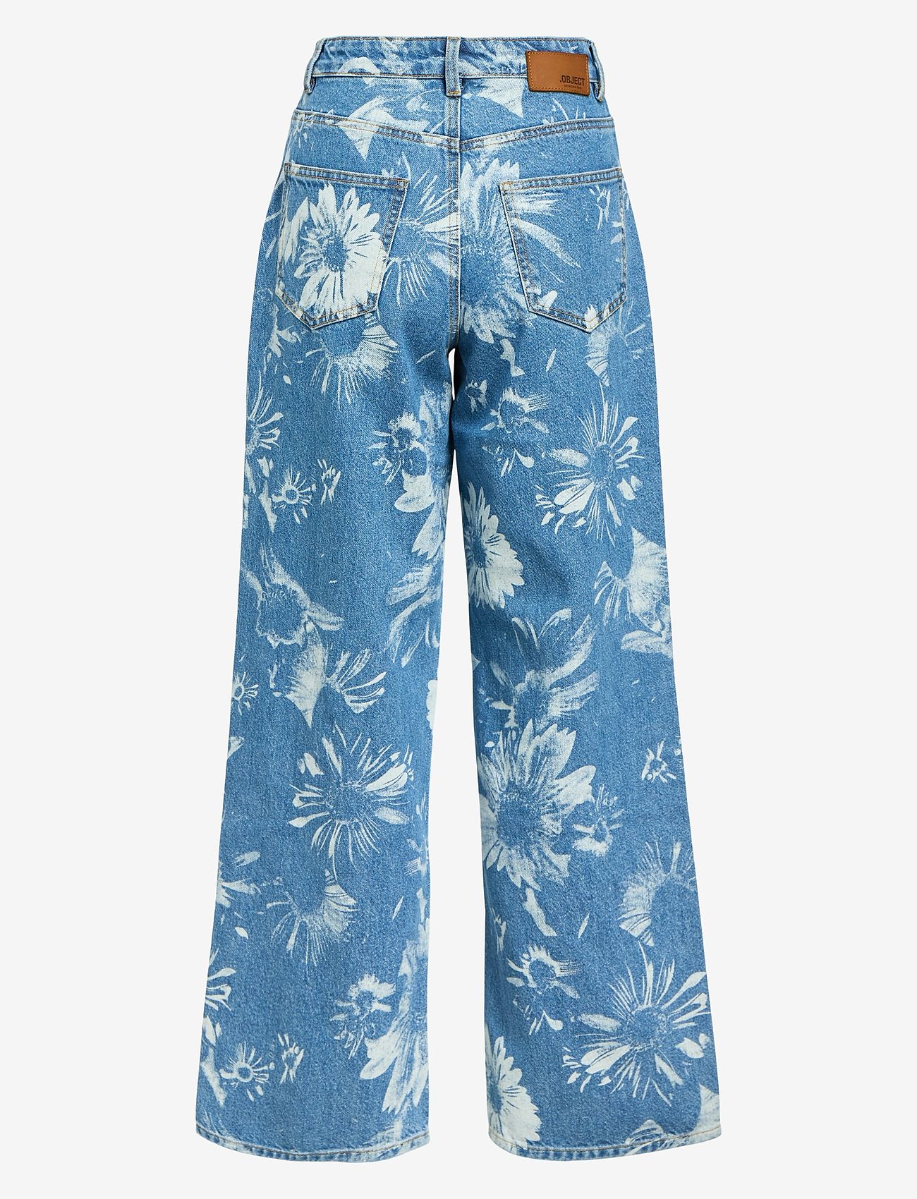 Object - OBJSAVA EMEL STRAIGHT JEANS 137 - laia säärega teksad - medium blue denim - 2