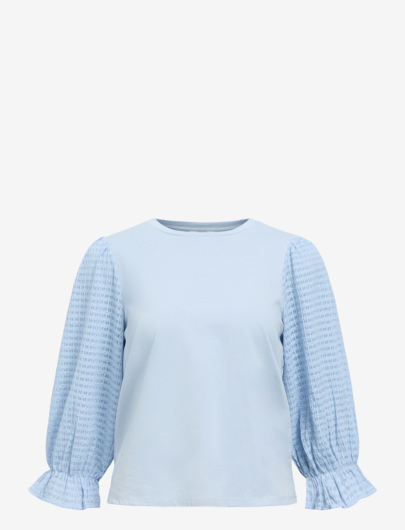 Object - OBJELIA LO 3/4 TOP 137 - langärmlige blusen - kentucky blue - 0
