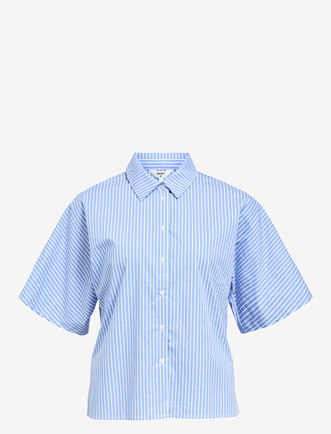 Object - OBJTUTTA 2/4 LO SHIRT DIV - kortærmede skjorter - cornflower blue - 0