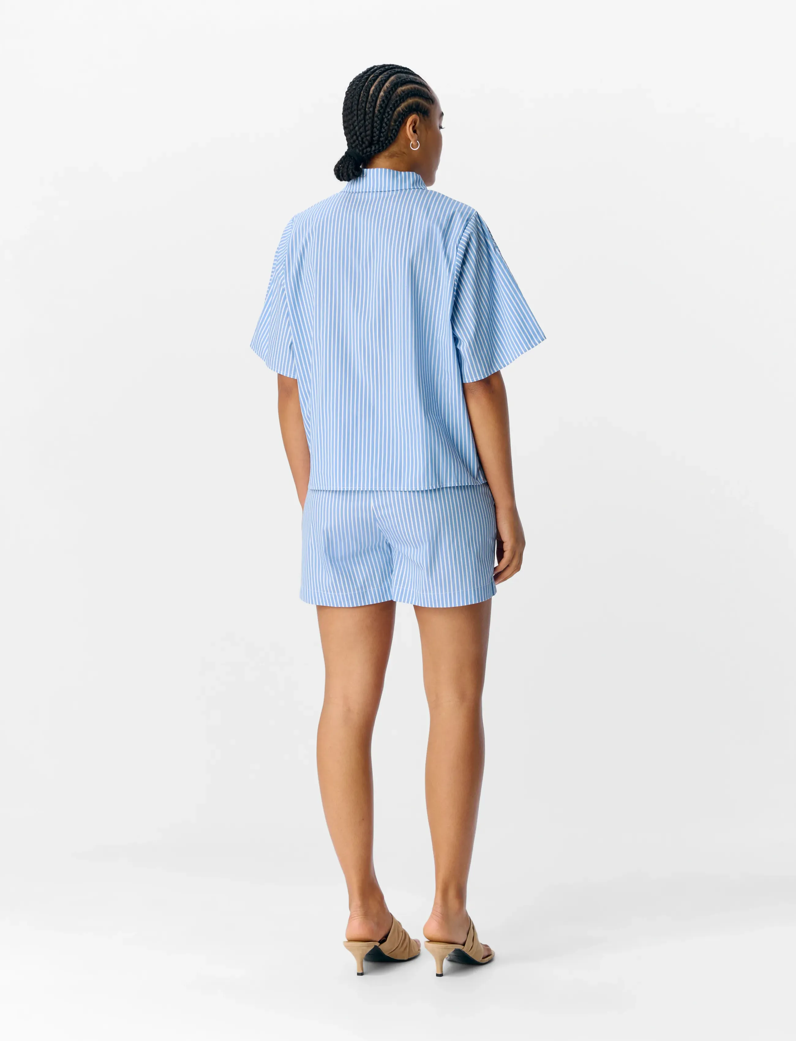Object - OBJTUTTA 2/4 LO SHIRT DIV - cornflower blue - 2