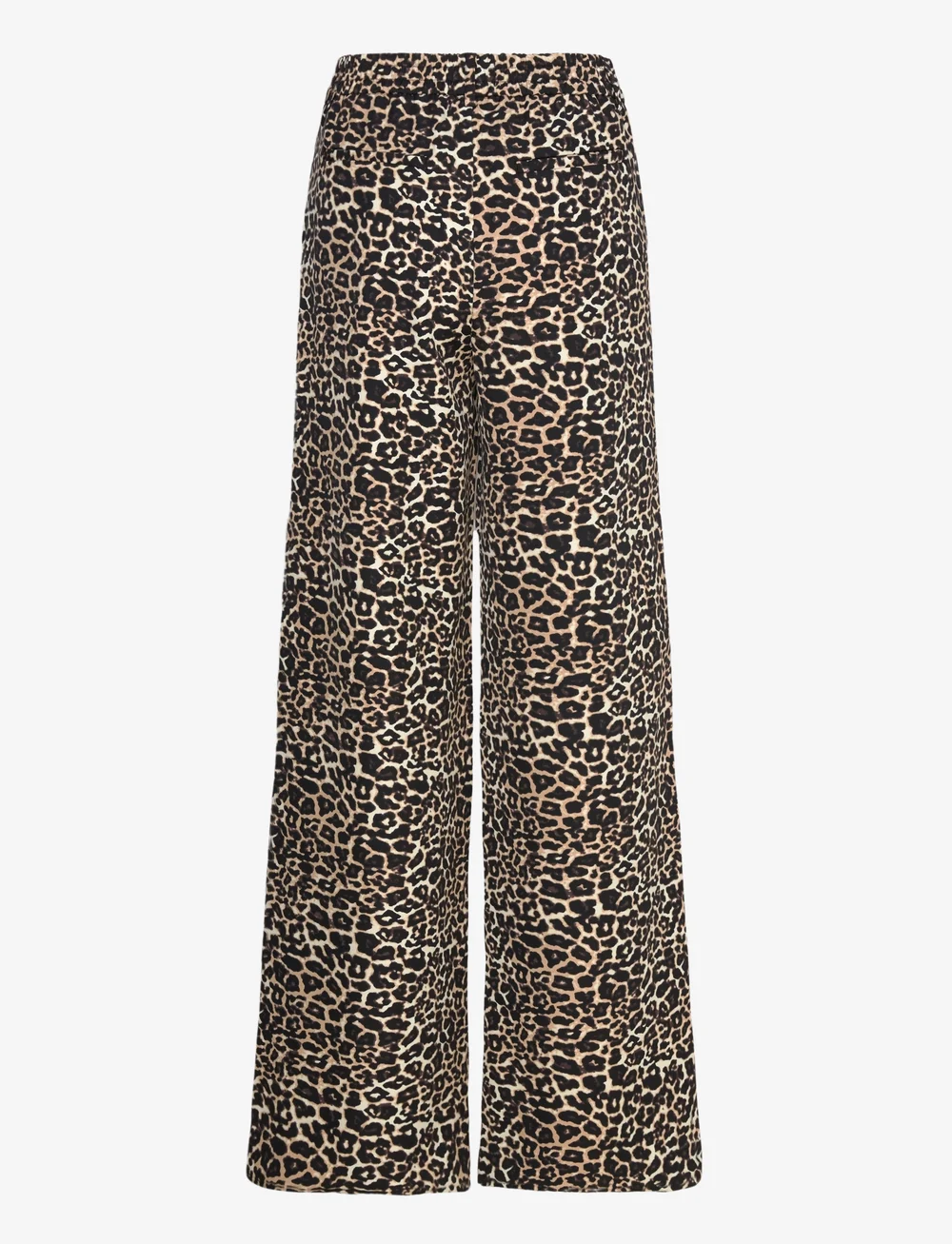 Object - OBJALBA LISA WIDE PANT PRINT NOOS - laia säärega püksid - humus - 1