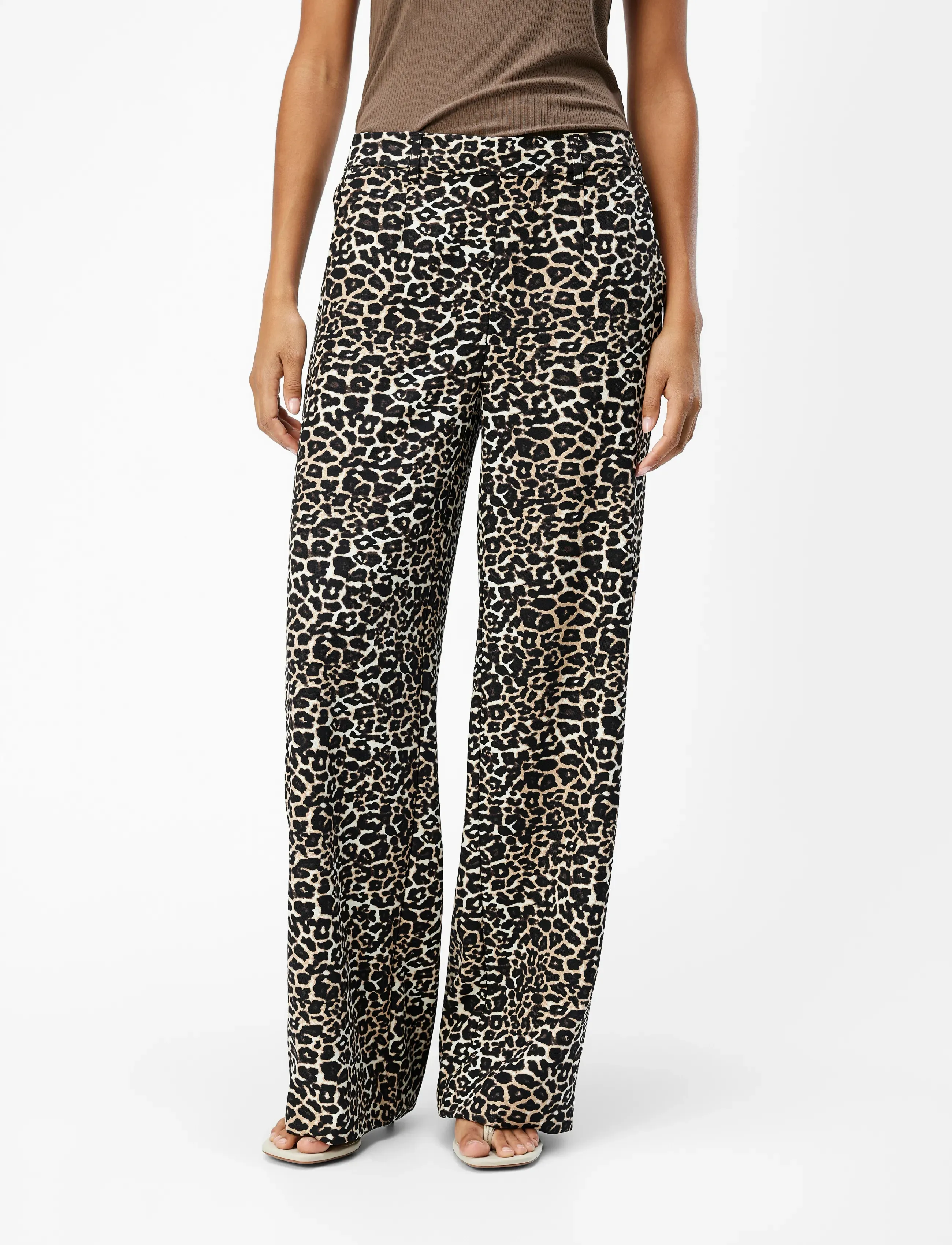 OBJECT Objalba Lisa Wide Pant Print Noos chinos dam – bild 3