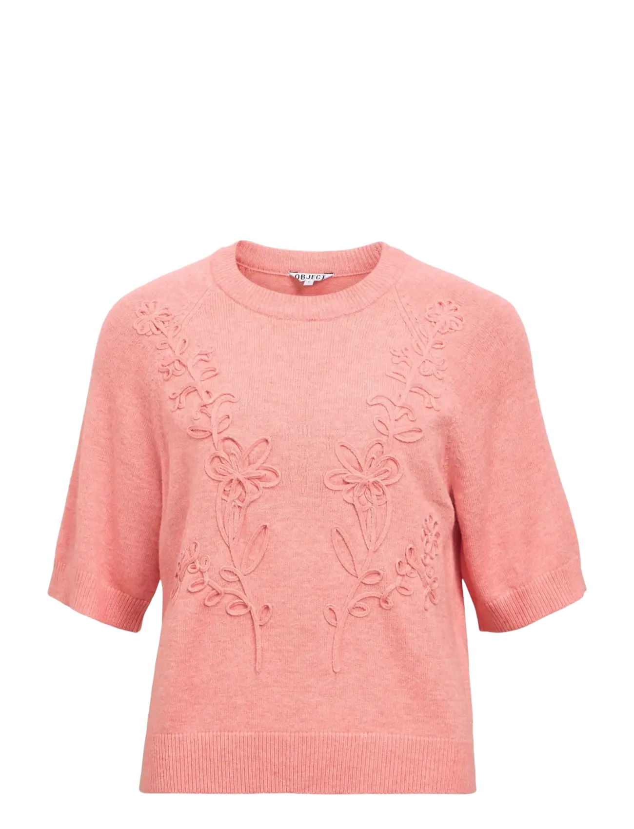 Object OBJLANEY RUBIN SS PULLOVER NOOS - Kudumid - LANTANA / pink/rose