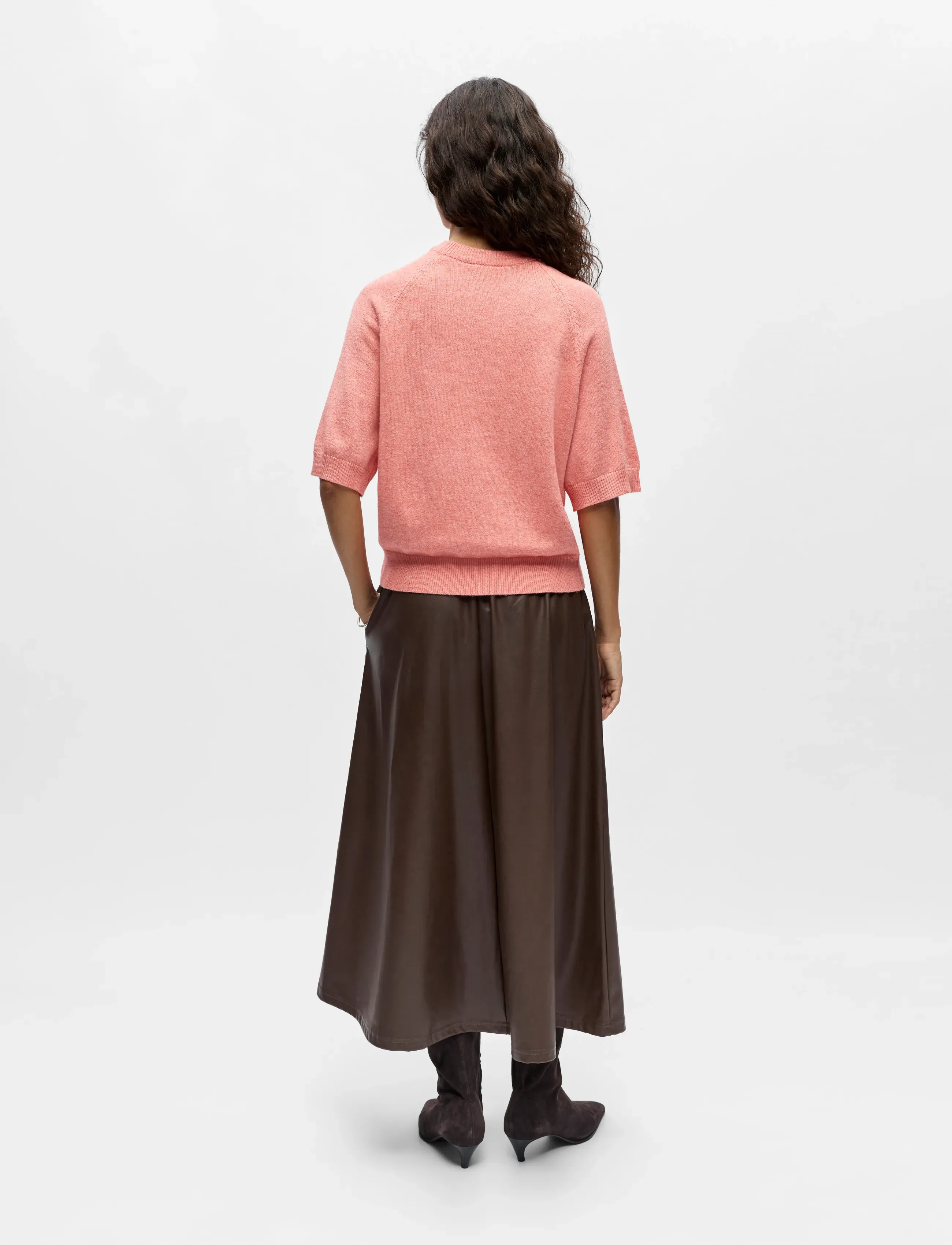 Object - OBJLANEY RUBIN SS PULLOVER NOOS - džemprid - lantana - 2