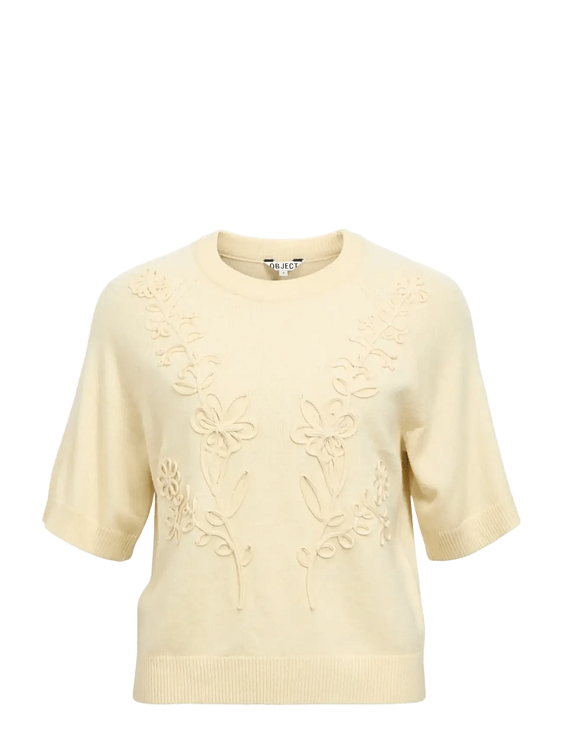 Object - OBJLANEY RUBIN SS PULLOVER NOOS - peysur - sandshell - 1