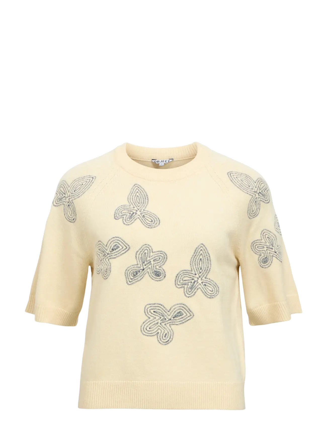 OBJLANEY RUBIN SS PULLOVER NOOS - SANDSHELL