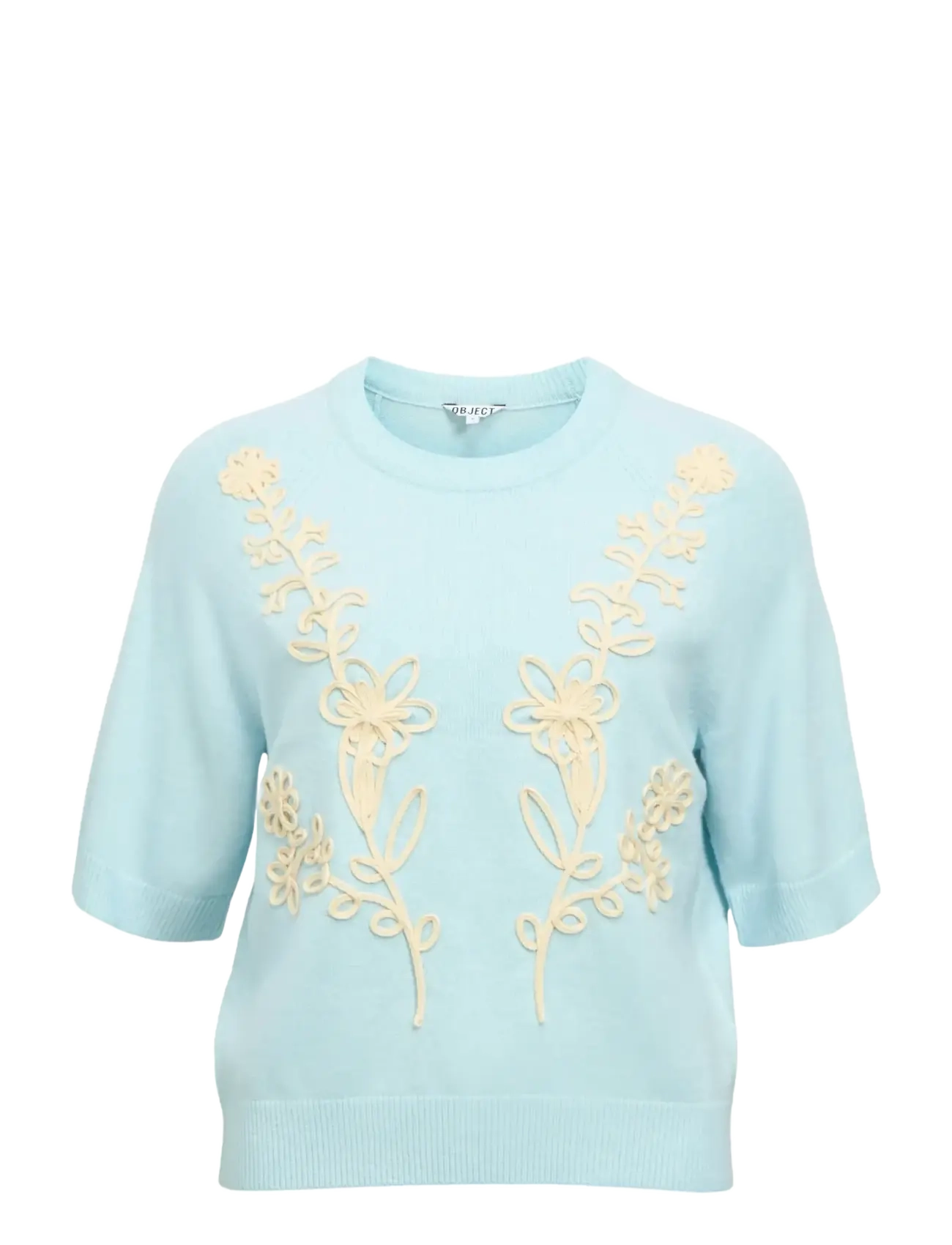 Object OBJLANEY RUBIN SS PULLOVER NOOS - Kleidung - WINTER SKY / blue