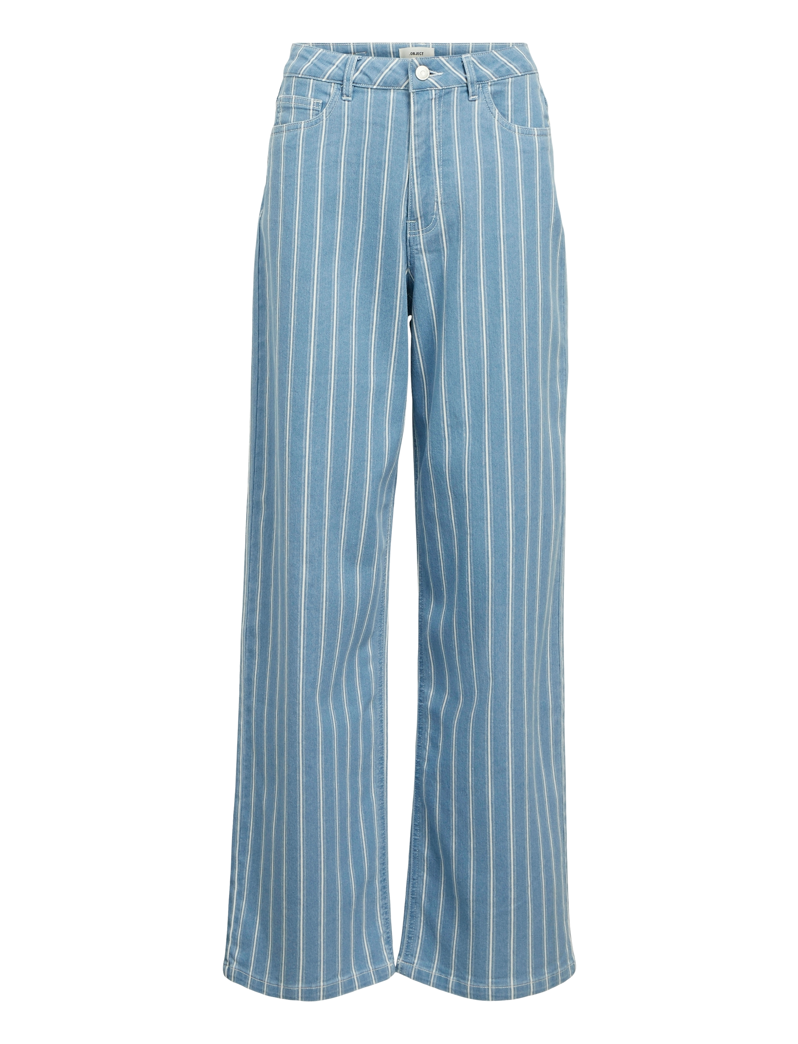 OBJECT Objmoji Mollie Wide Long Jeans 138 Blau - S - Damen