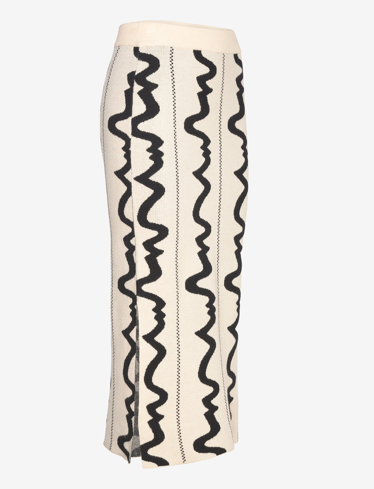 Object - OBJRAY SLI LONG SKIRT E DIV - strickröcke - sandshell - 2