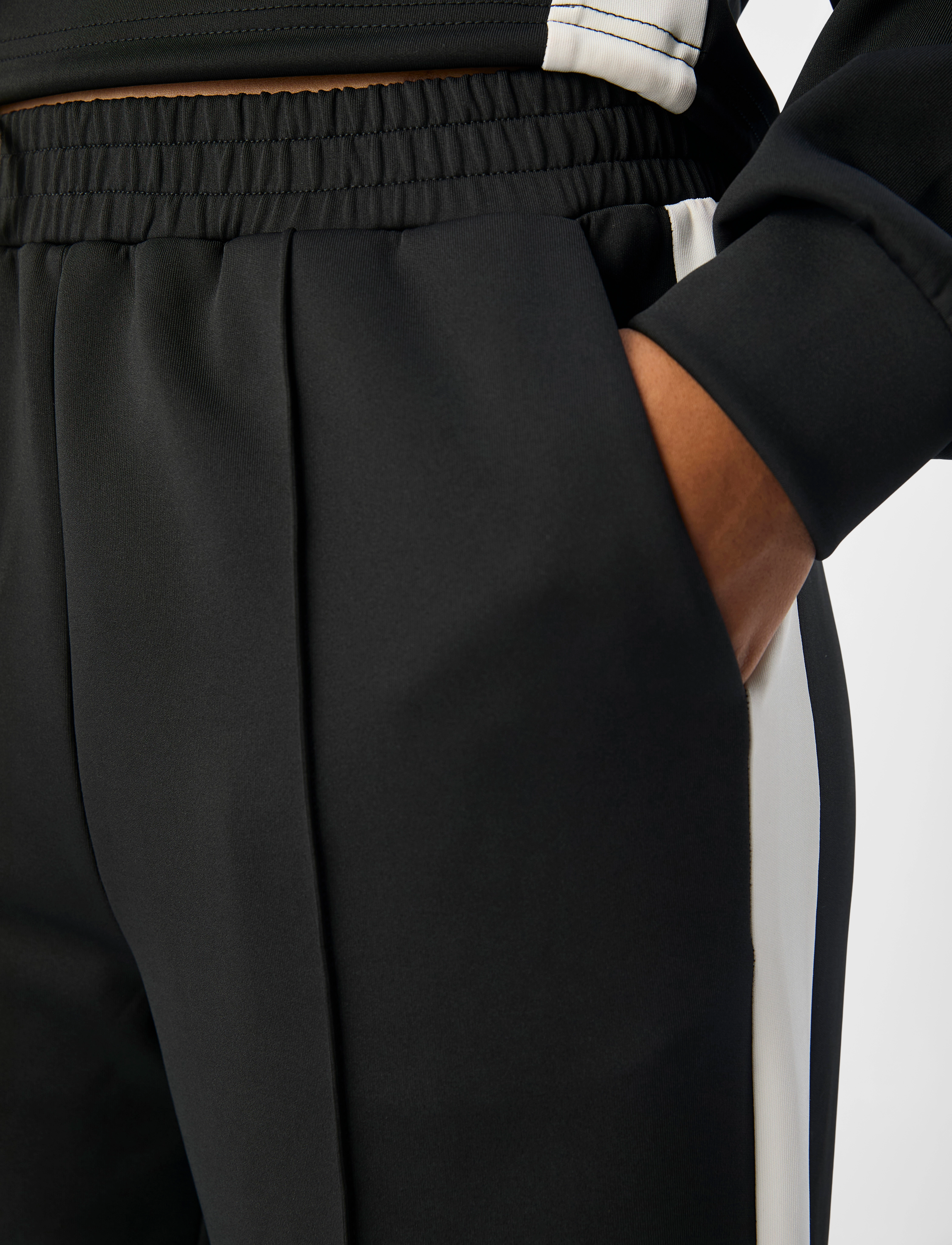 Object - OBJCASSIDY MW LO PANT E AW FAIR 24 - hosen mit weitem bein - black - 3