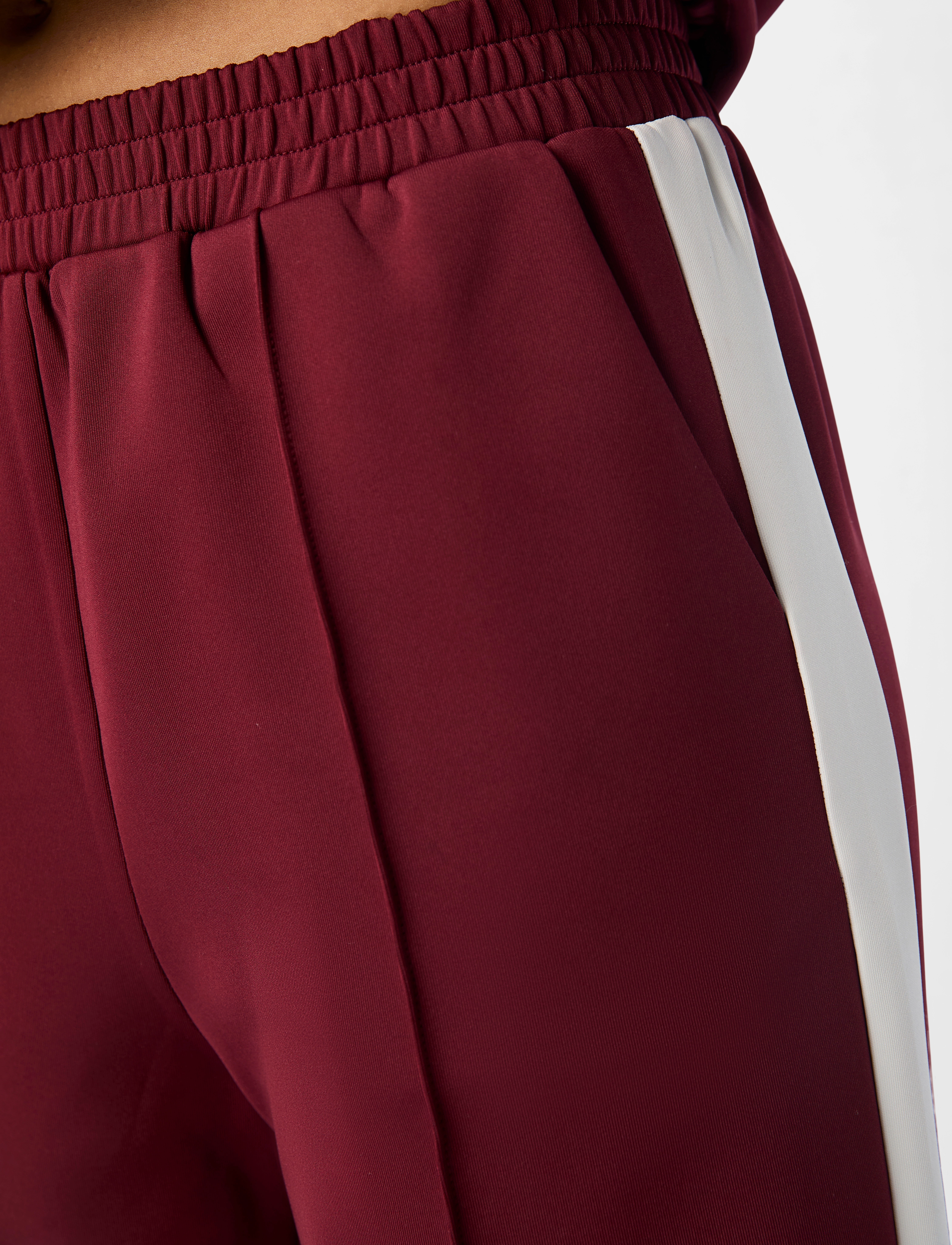 Object - OBJCASSIDY MW LO PANT E AW FAIR 24 - bukser med brede ben - cabernet - 4