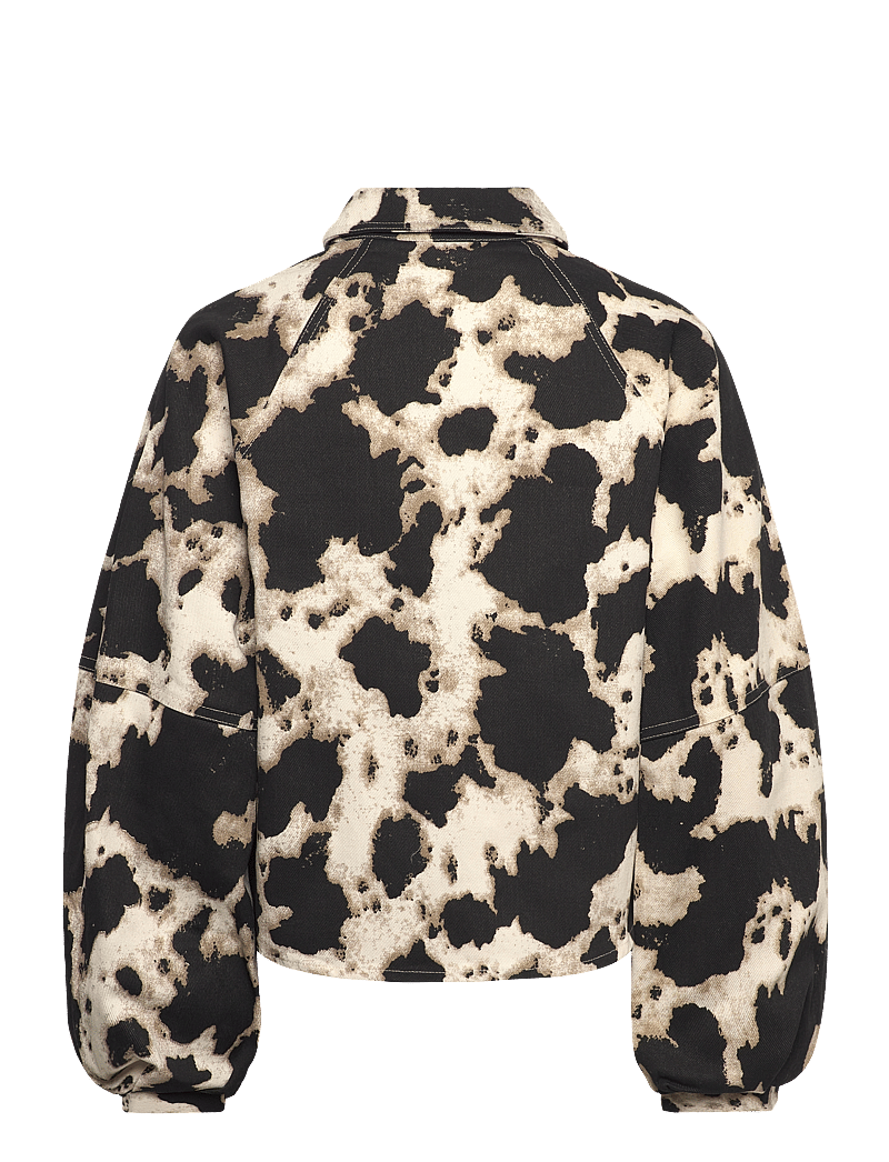 Object - OBJMONTANA L/S LO JACKET E AW FAIR 24 - overshirts - black - 1