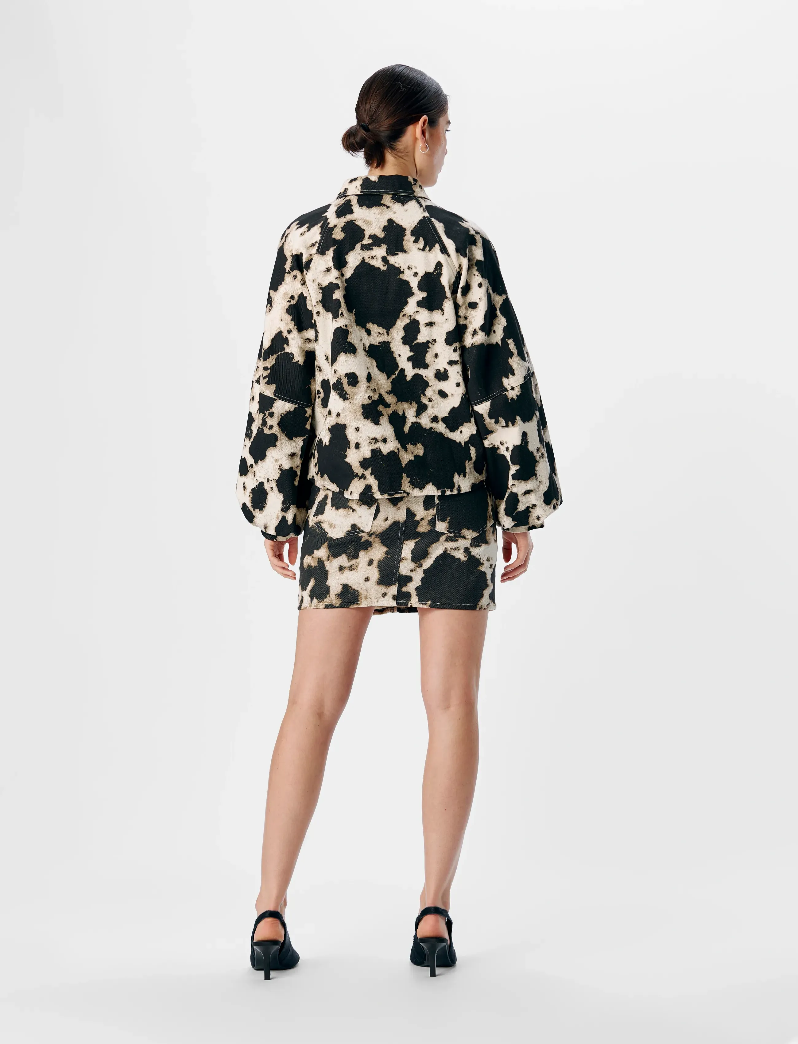 Object - OBJMONTANA L/S LO JACKET E AW FAIR 24 - damen - black - 3