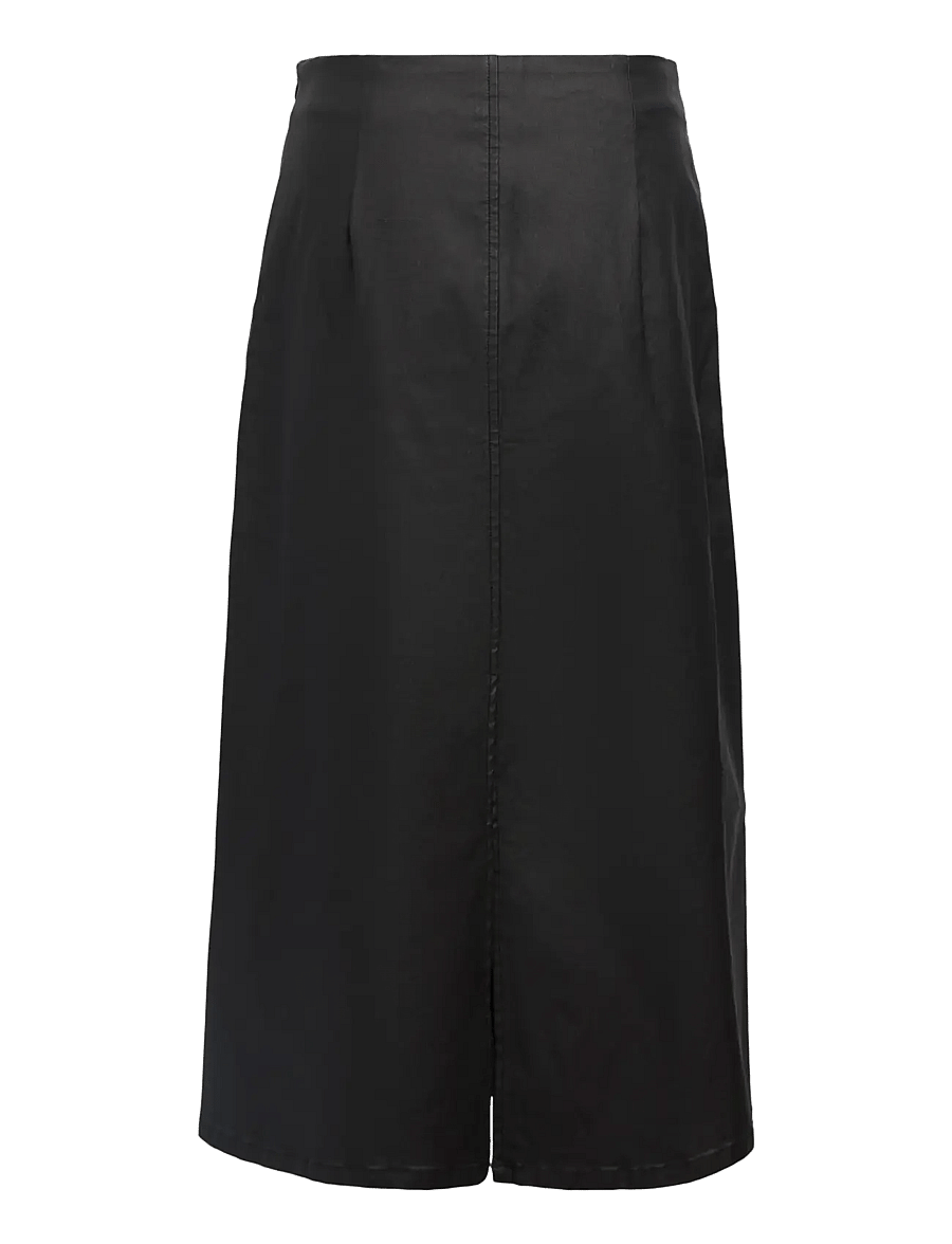 Object - OBJMATTHIE HW LONG SKIRT REP - midiseelikud - black - 2