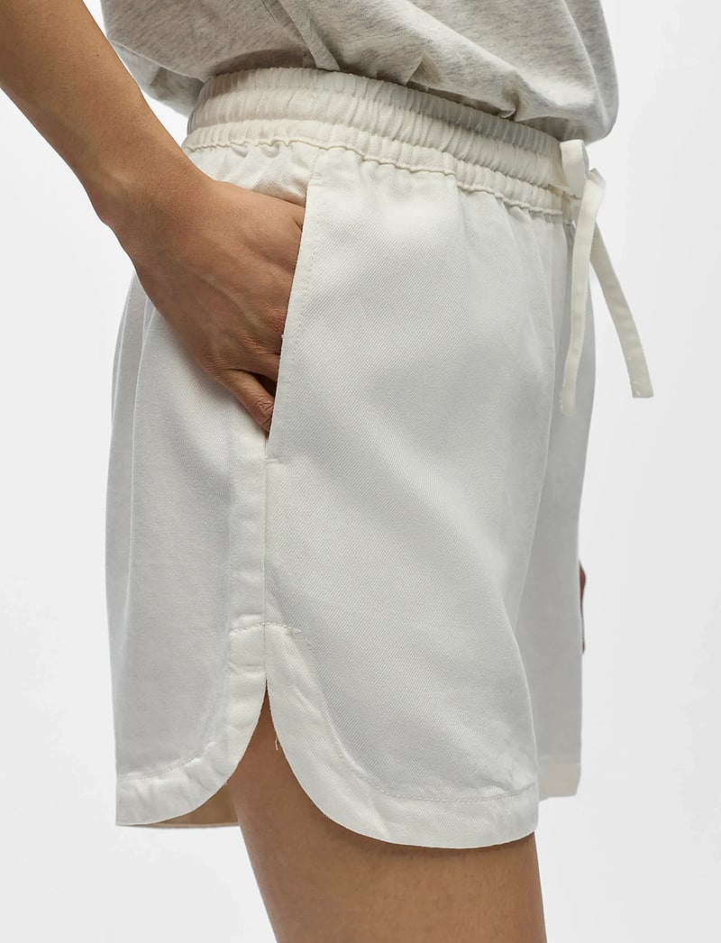 Object - OBJFRAME RE MW SHORTS NOOS - casual shorts - cloud dancer - 3