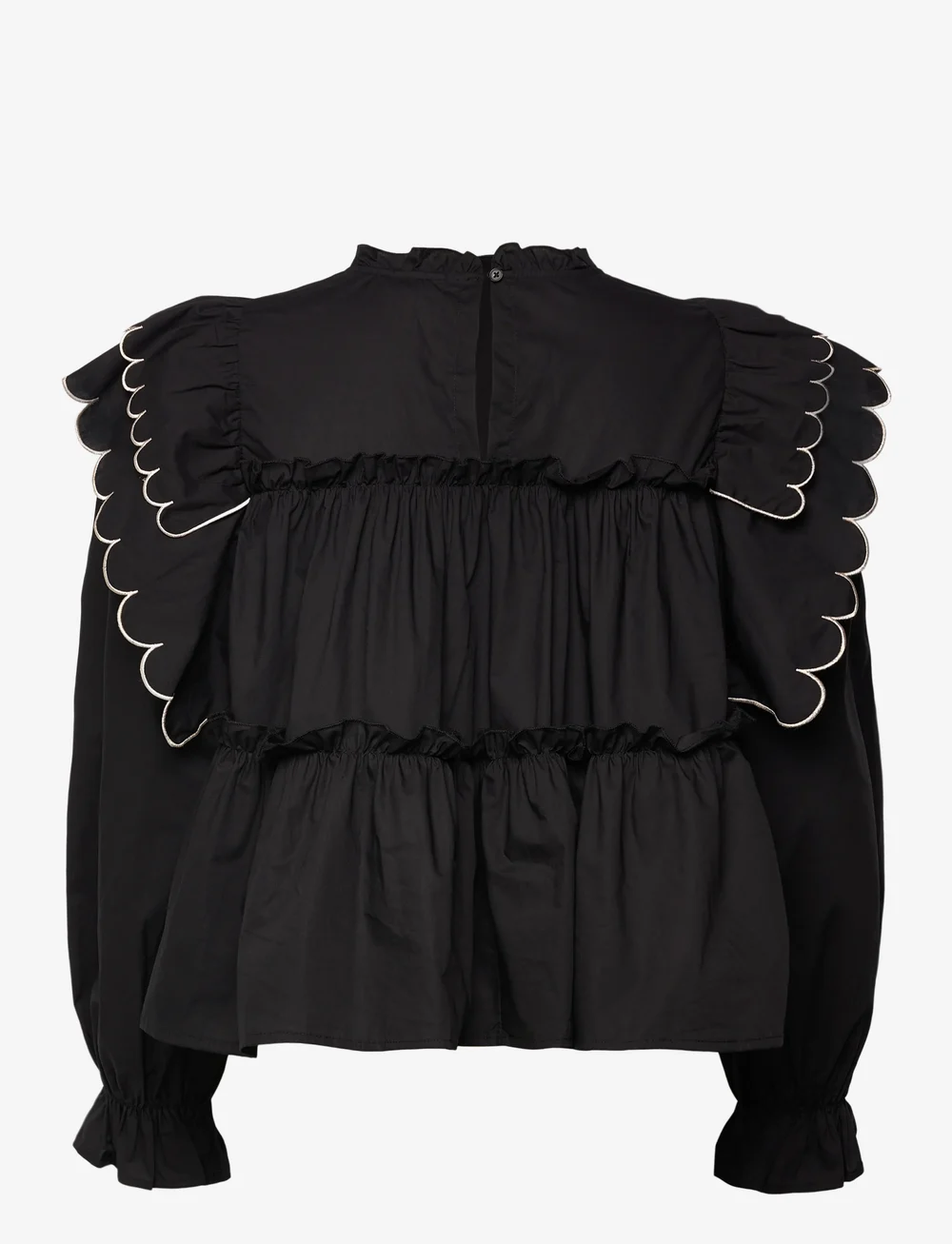 Object - OBJHOPE L/S TOP DIV - palaidinės ilgomis rankovėmis - black - 1