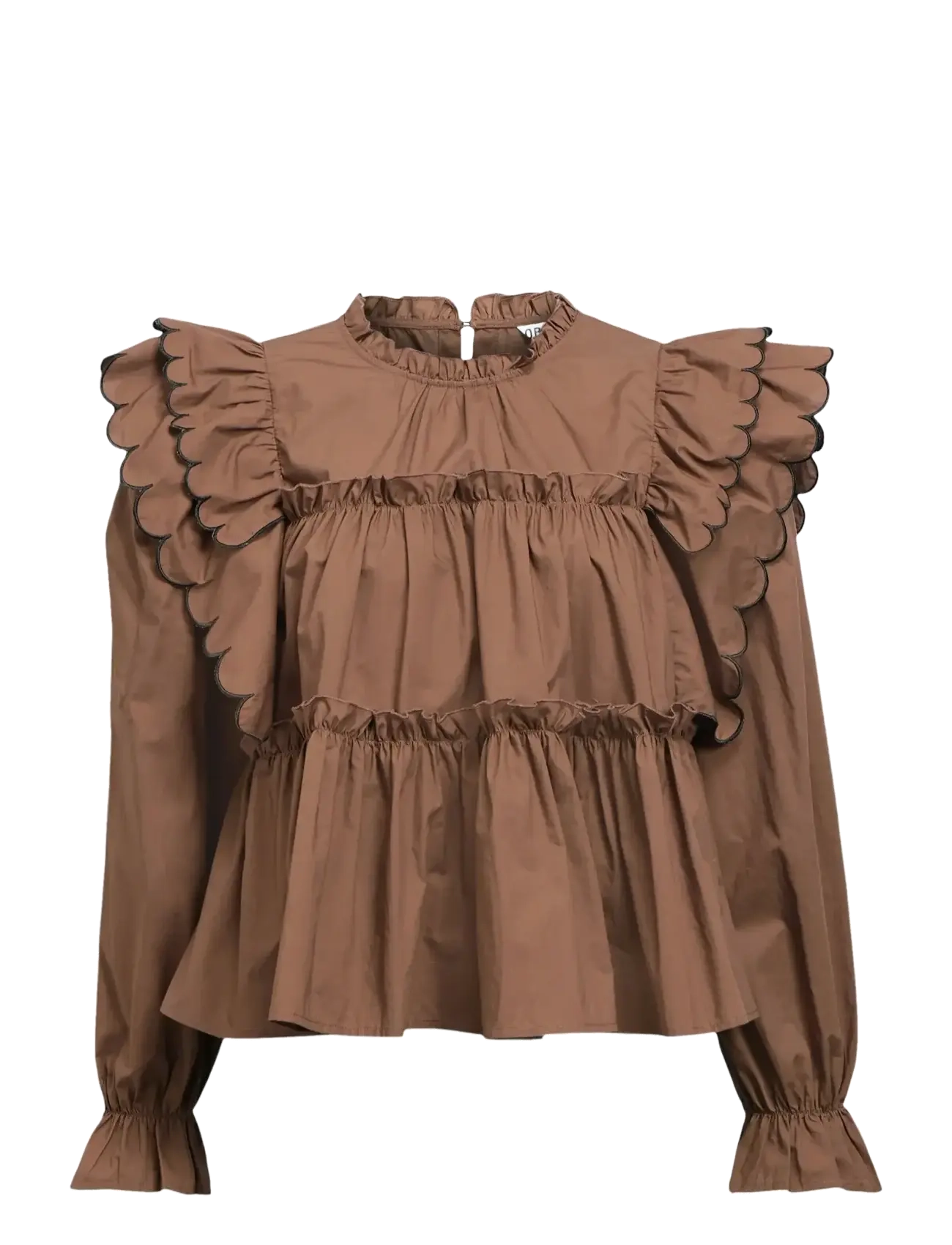 OBJECT Objhope L/S Oberteil Div Braun - 34 - Damen