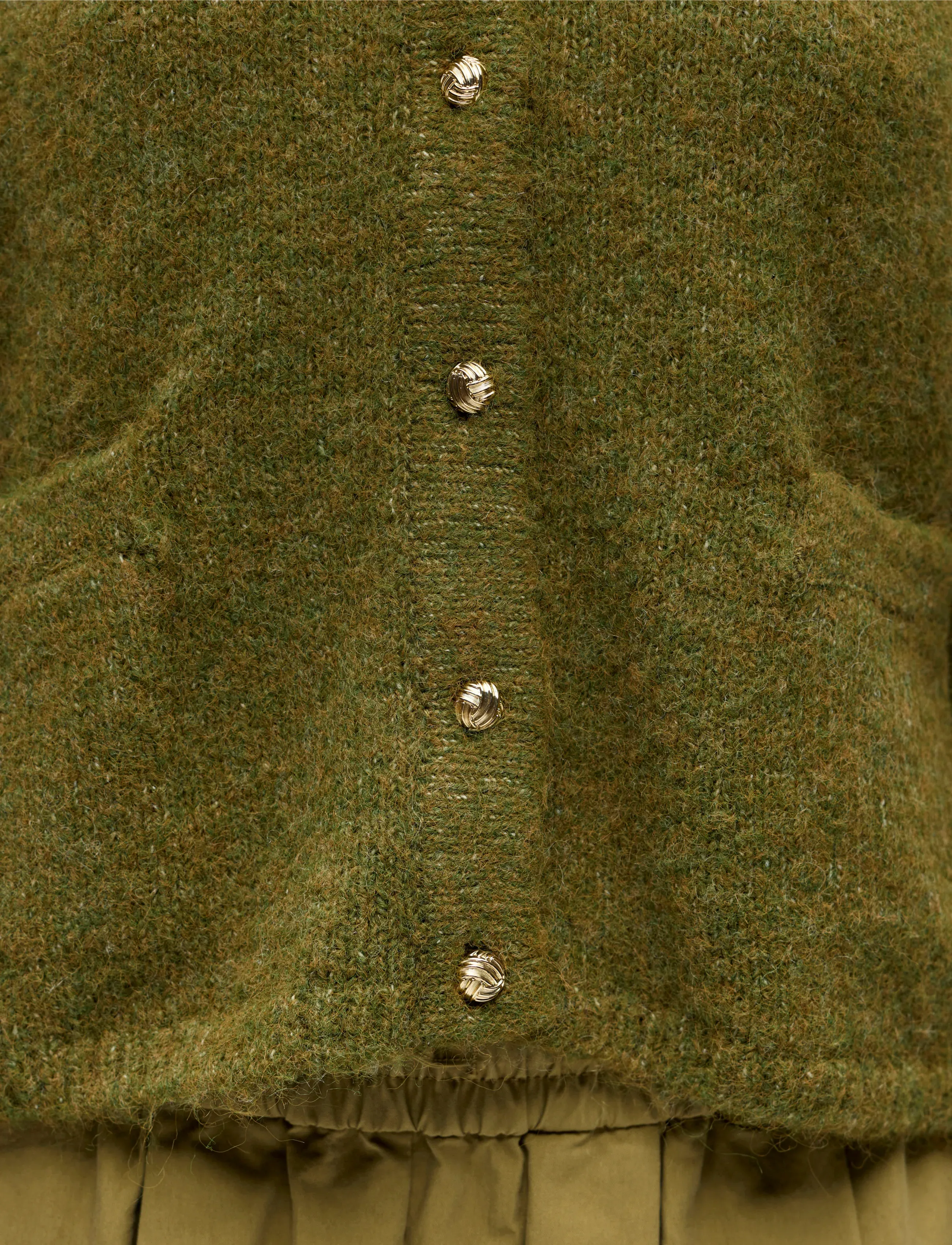 Object - OBJSAGGIA RE L/S KNIT CARDIGAN NOOS - cardigans - fir green - 4