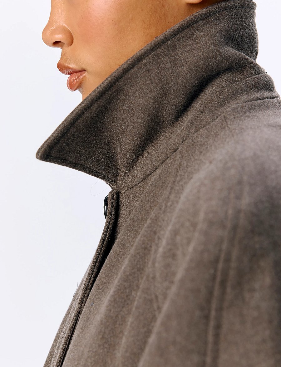 Object - OBJEMMA L/S COAT NOOS - vinterjackor - morel - 5