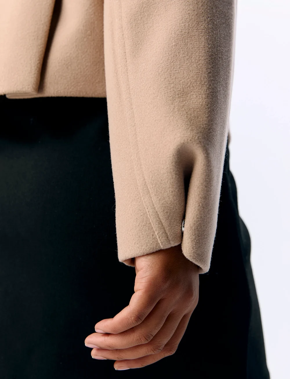 Object - OBJPOLLY L/S SHORT JACKET NOOS - höstjackor - humus - 5