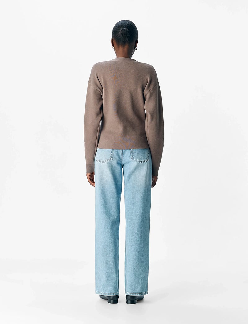 Object - OBJREYNARD LS SLI CARDIGAN NOOS - cardigans - morel - 2