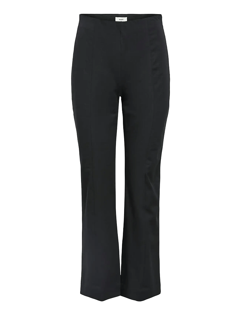 Object - OBJLAKE MW SLI ANKLE PANT NOOS - formell - black - 1