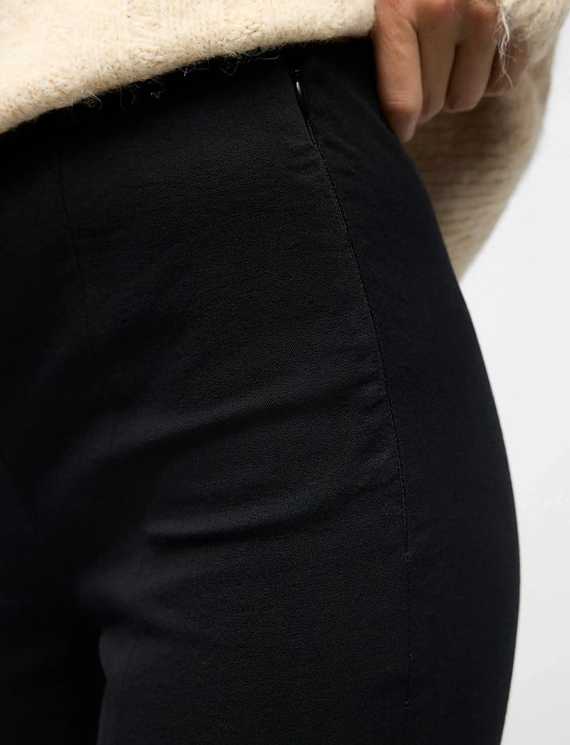 Object - OBJLAKE MW SLI ANKLE PANT NOOS - formell - black - 3