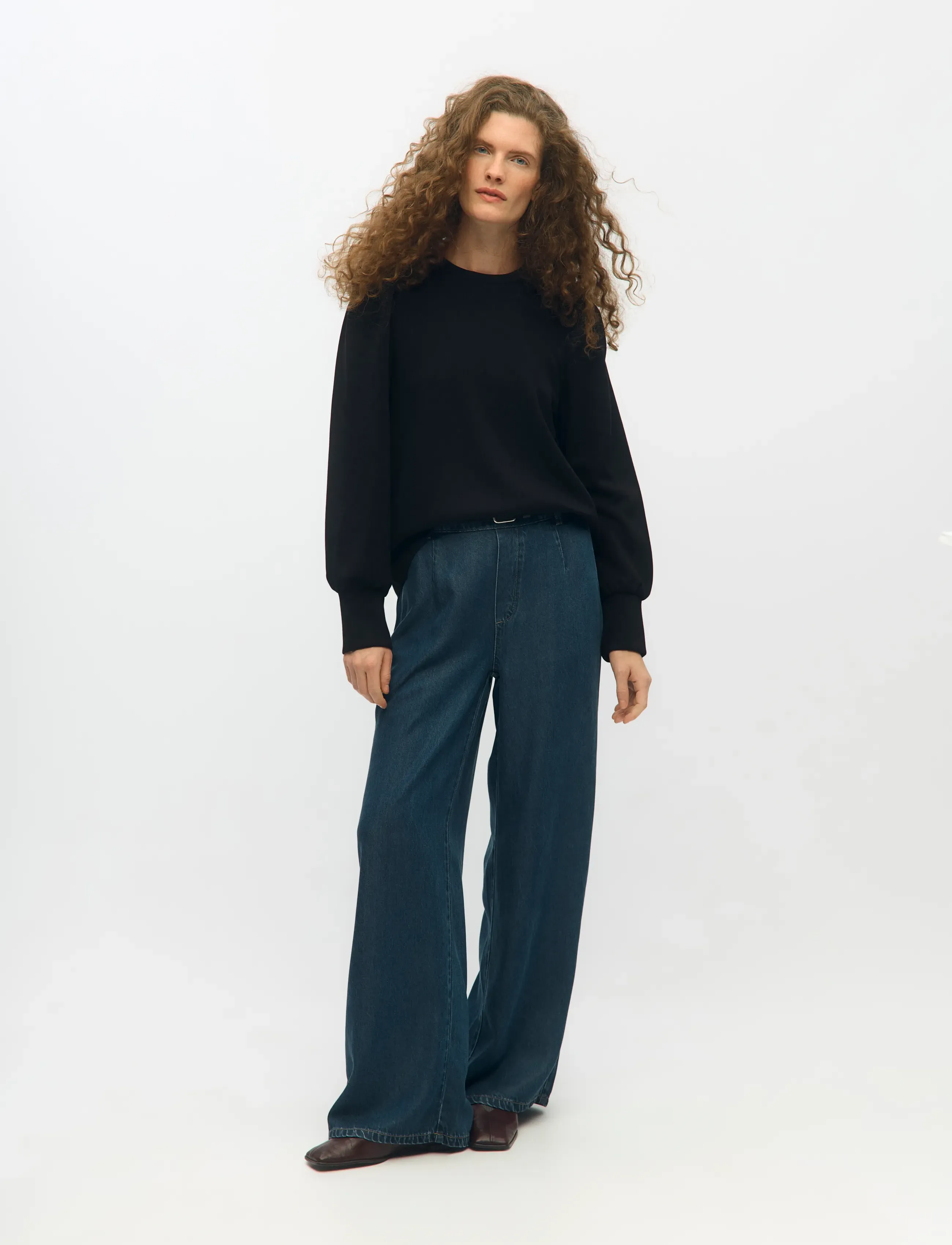 Object OBJANDREA RE L/S O-NECK SWEAT NOOS - Object - BLACK / black