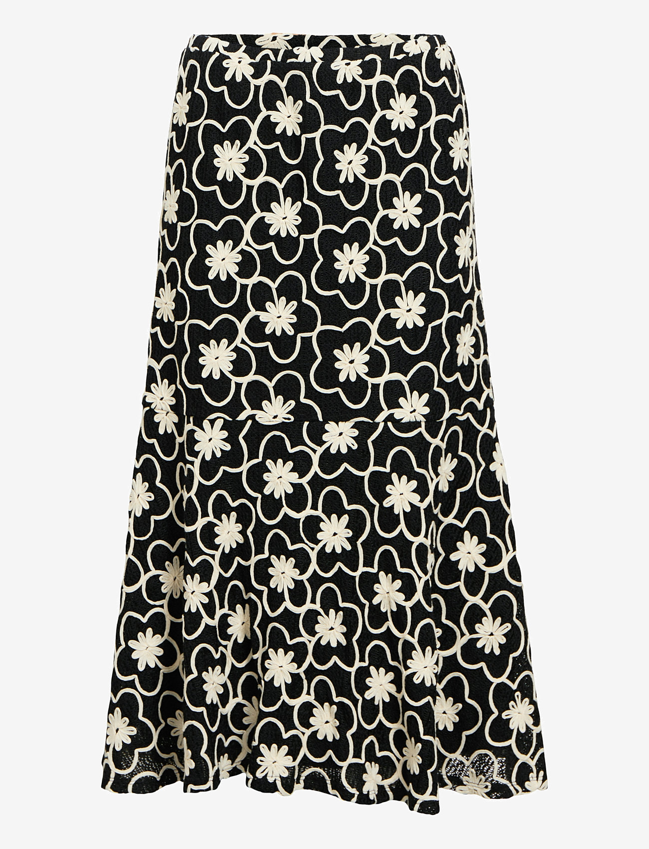 Object - OBJCALLA HW MIDI SKIRT 138 - midiseelikud - black - 0