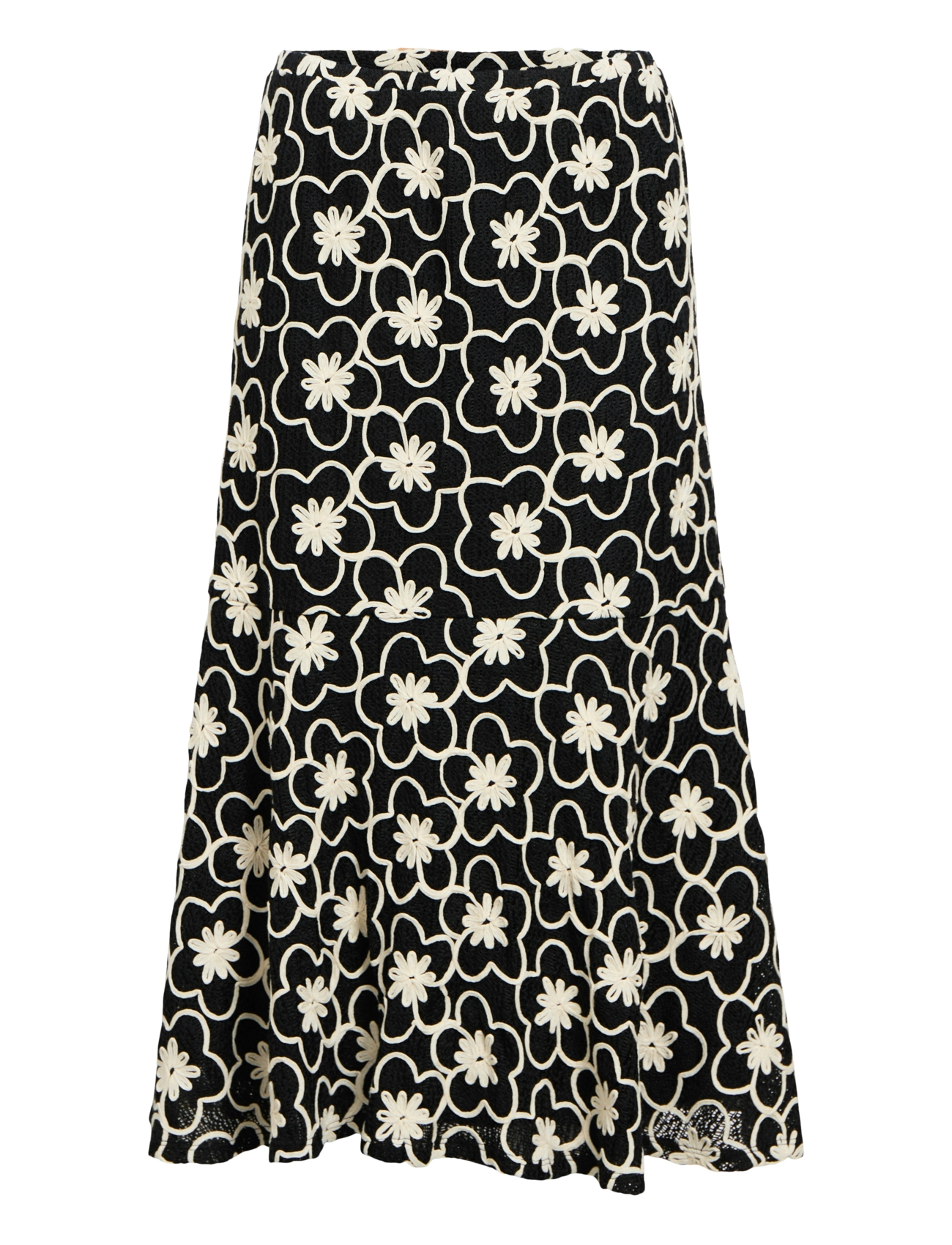 Object OBJCALLA HW MIDI SKIRT 138 - Transitional Layering - BLACK / black