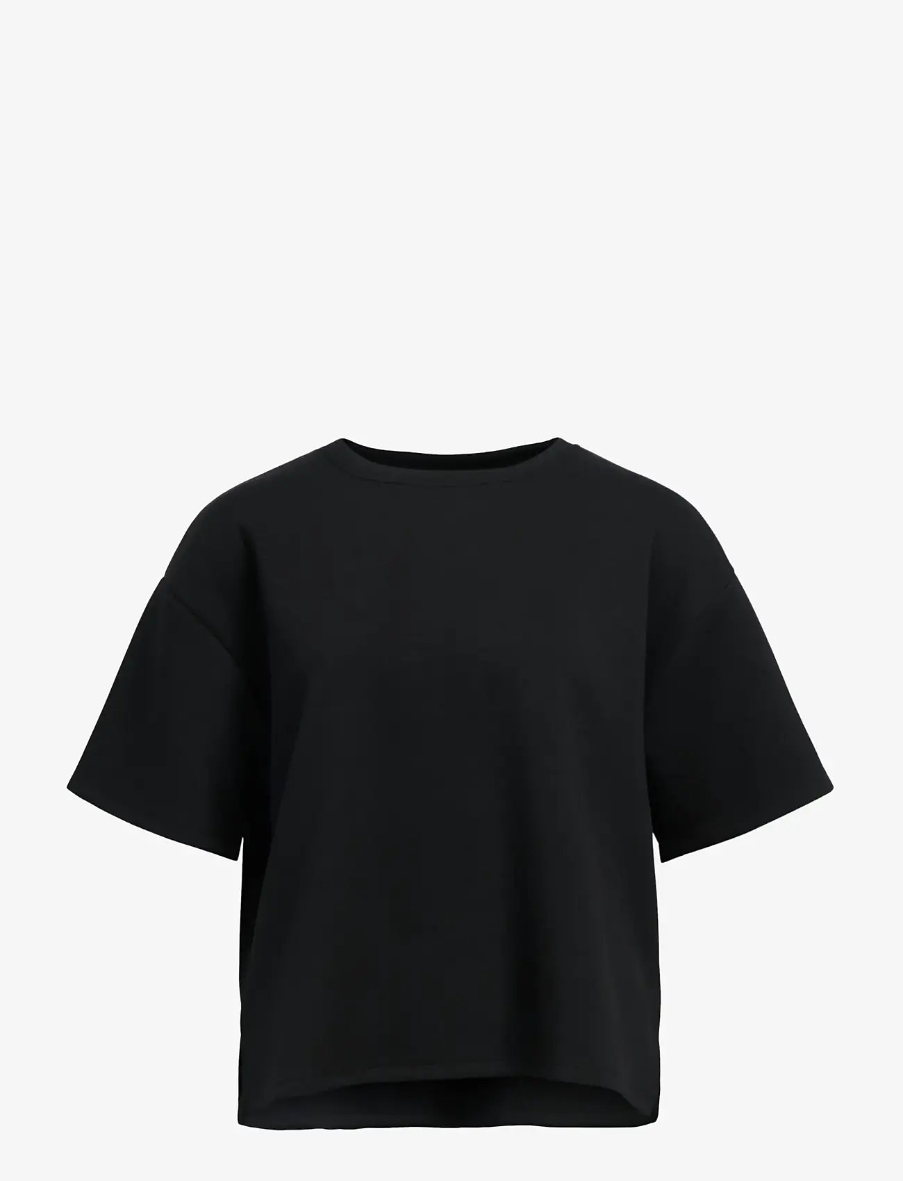 Object - OBJANDREA RE 2/4 T-SHIRT NOOS - t-shirts - black - 1