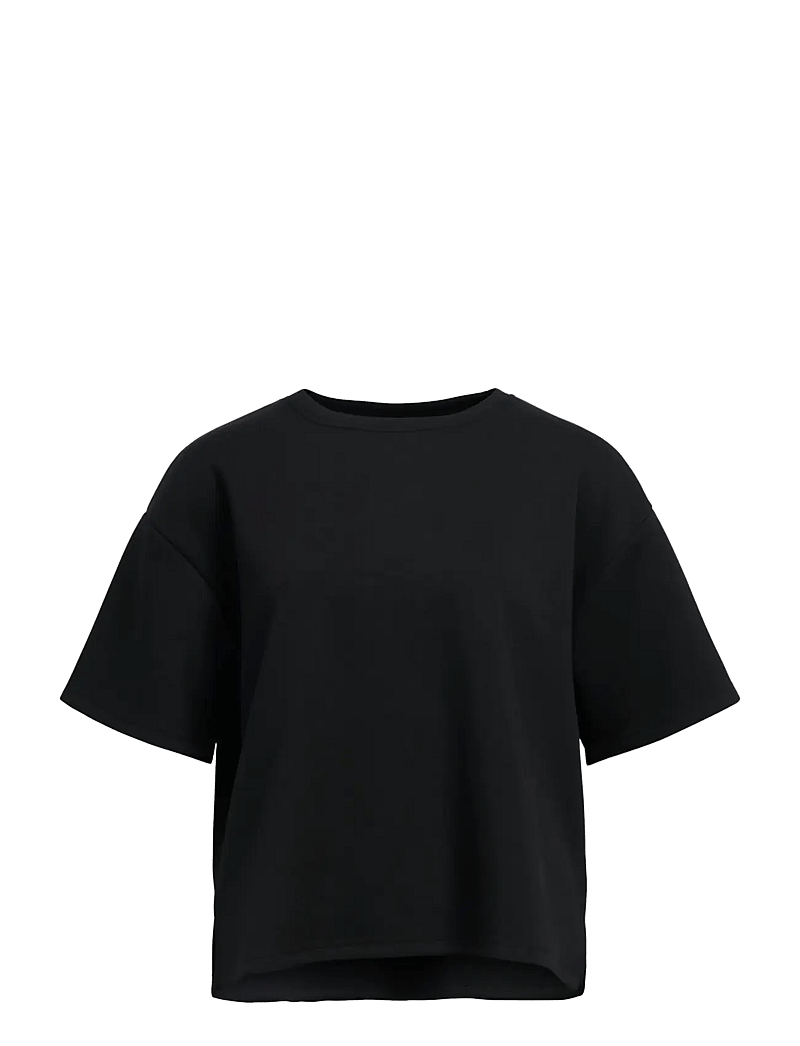 Object - OBJANDREA RE 2/4 T-SHIRT NOOS - t-shirts - black - 1
